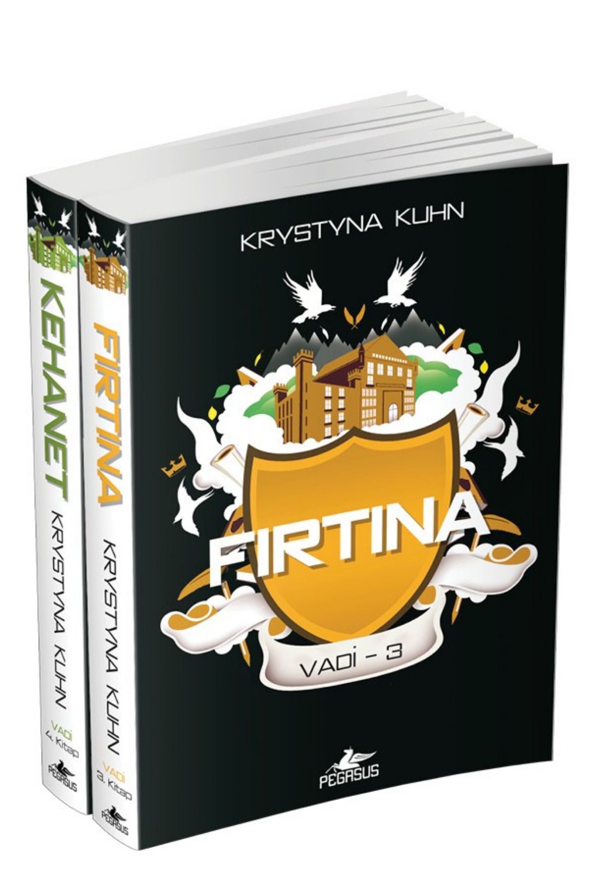 Pegasus Yayınları Vadi Serisi Takım Set (2 Kitap) – Gençlik, Fantastik, Gizem, Gerilim Romanları | Krystyna Kuhn