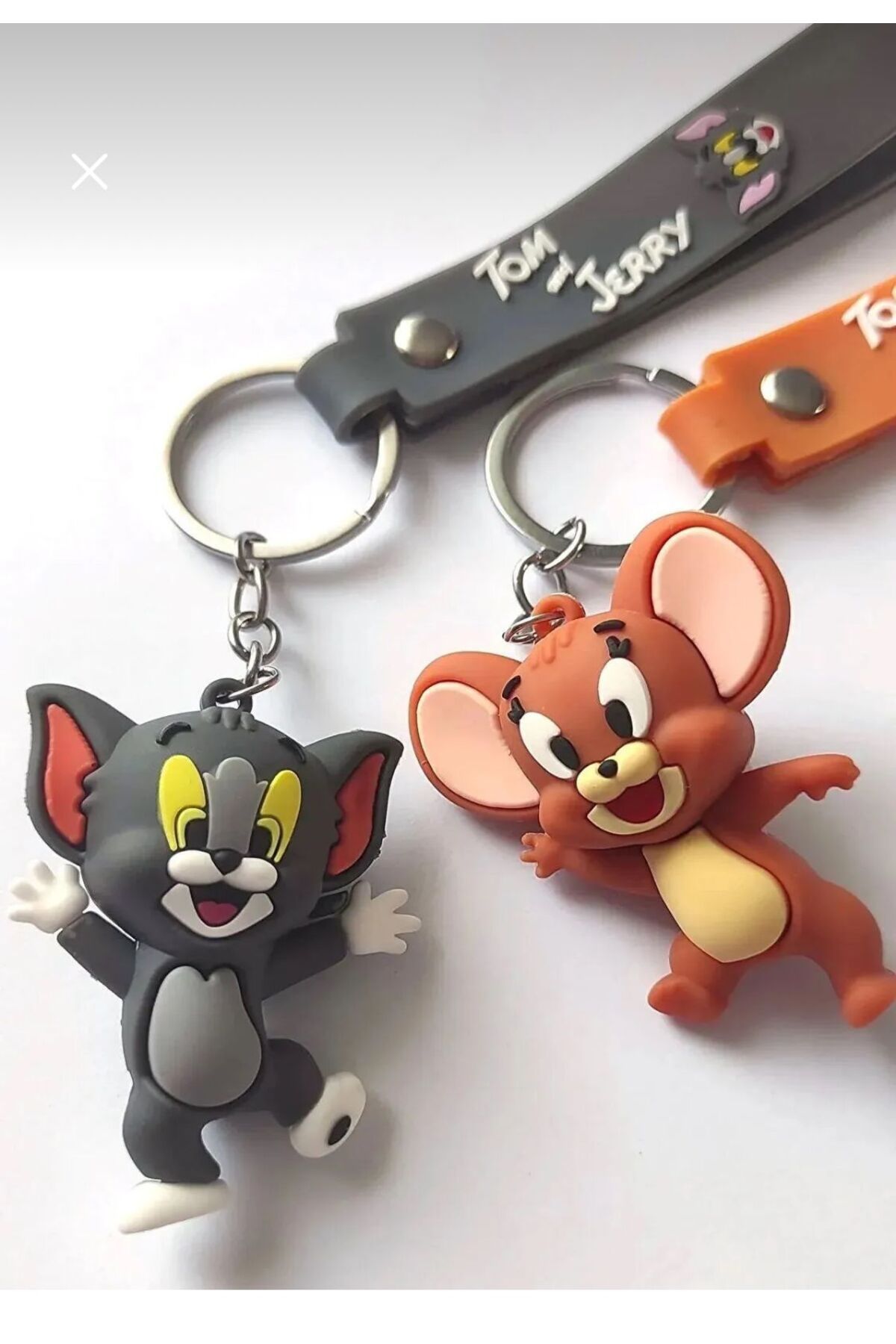 demirosa TOM AND JERRY FİGÜRLÜ SİLİKON ANAHTARLIK & ÇANTA AKSESUARI