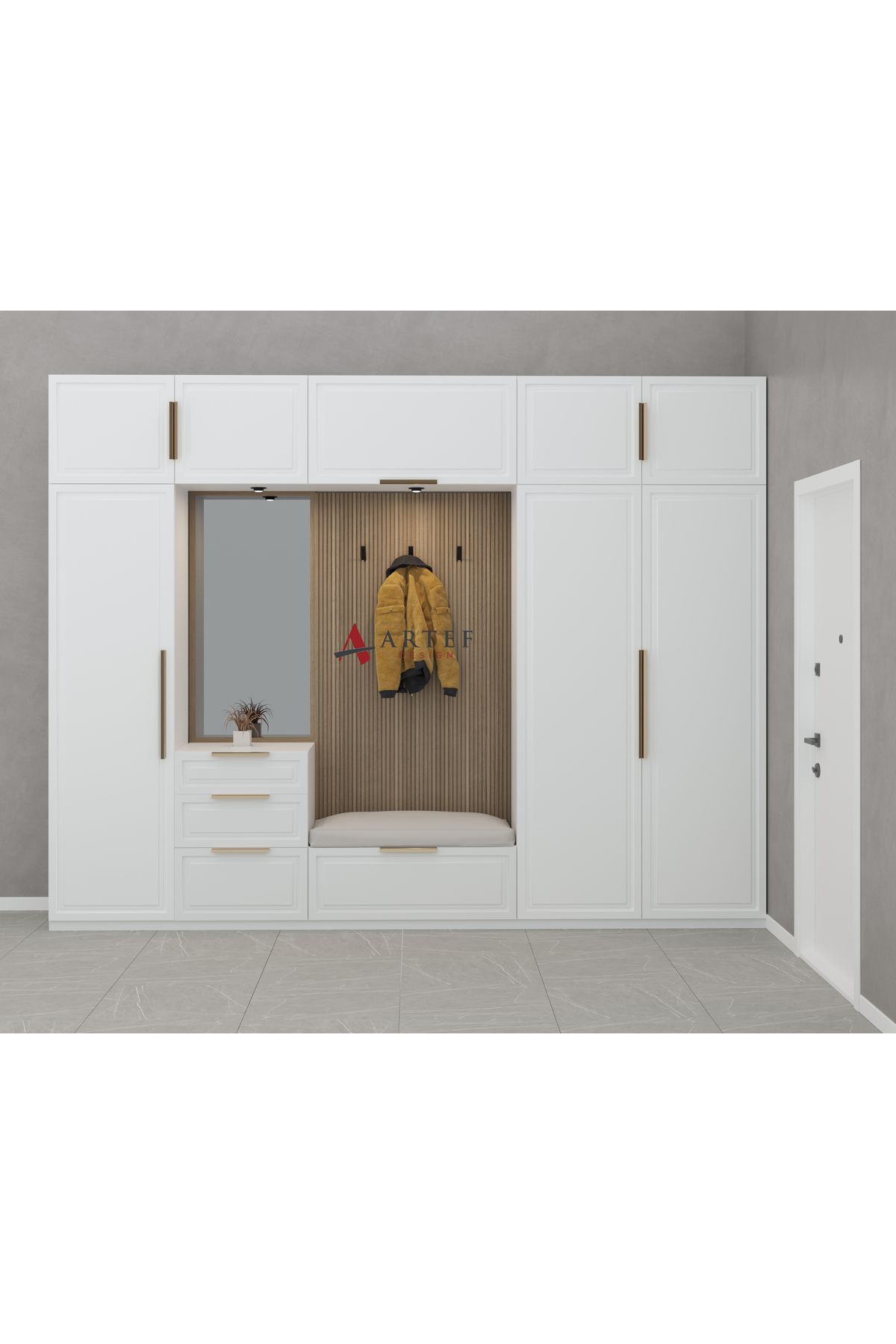 ARTEFDESIGN Portiva Portmanto