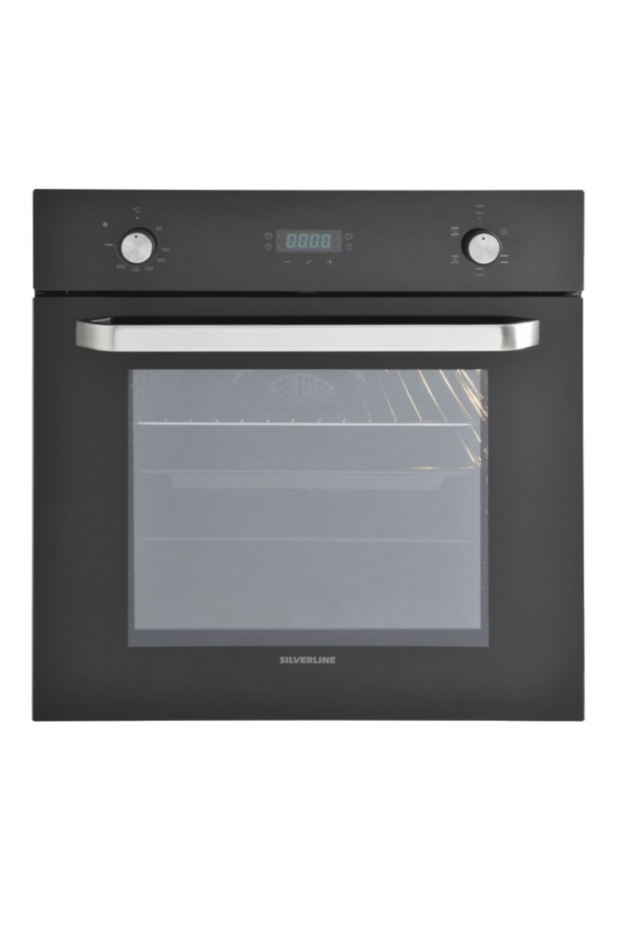 Silverline Ankastre SİLVERLİNE BO6024B02 ANKASTRE FIRIN SİYAH