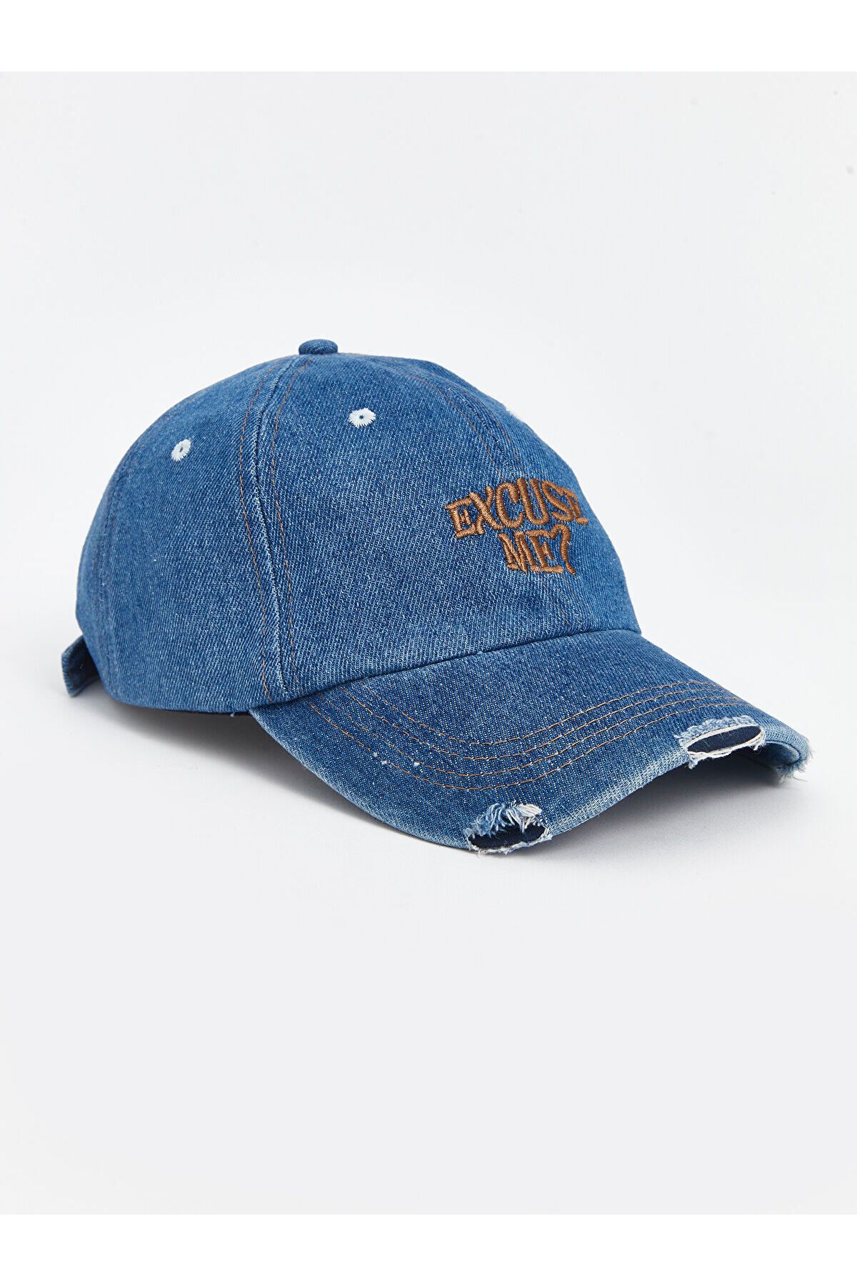 LC Waikiki Nakışlı Denim Erkek Kep Şapka