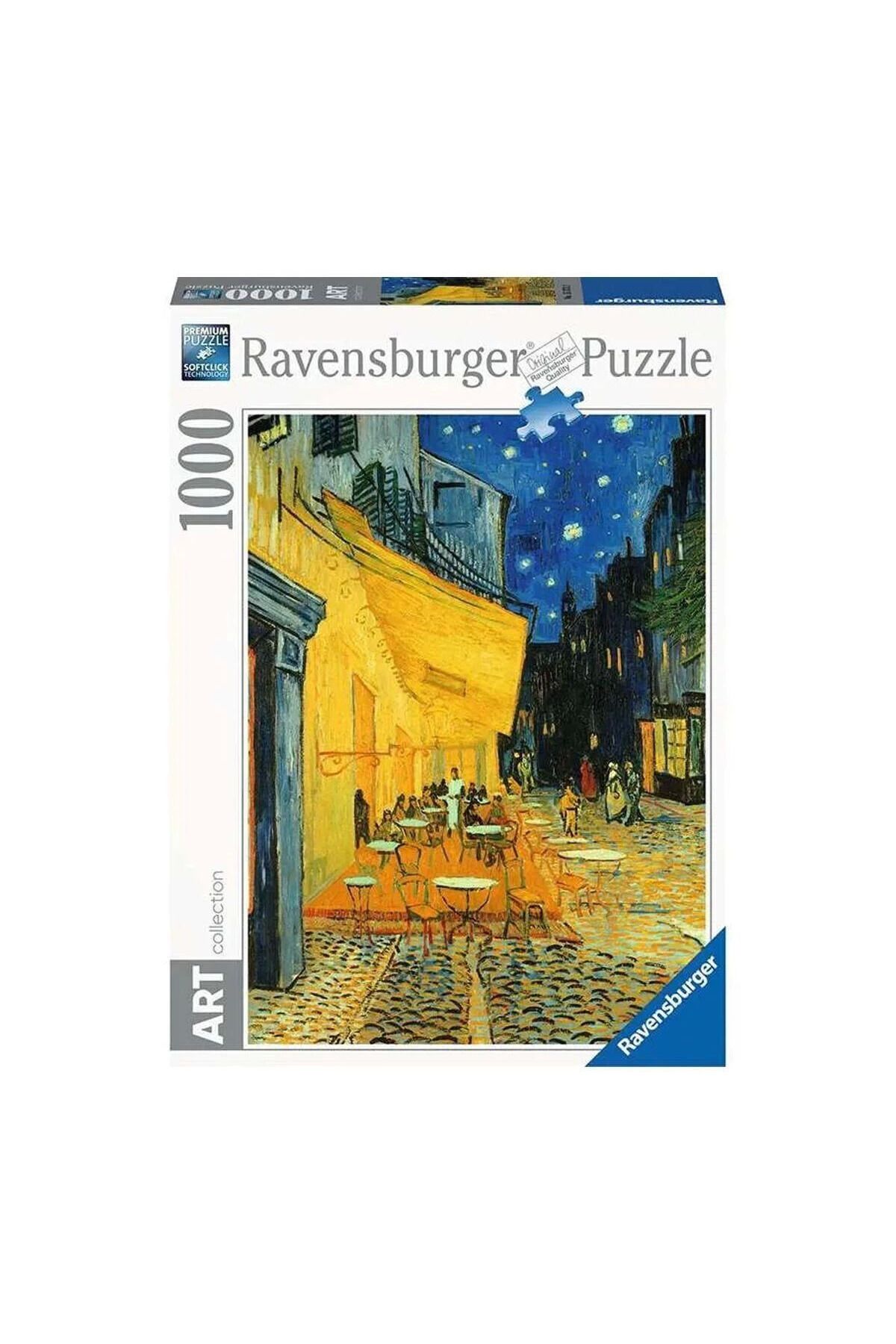 Angoravi 120000600 Van Gogh - Cafe Terrace at Night 1000 parça Ravensburger Puzzle