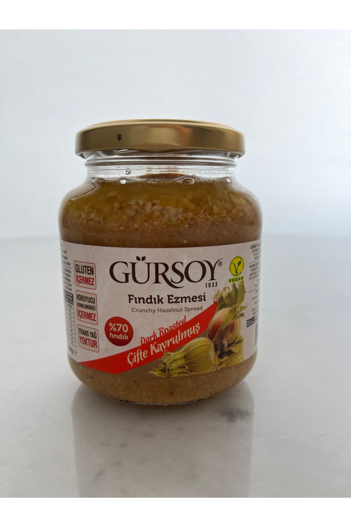 Verdiva Gürsoy Fındık Ezmesi Çifte Kavrulmuş