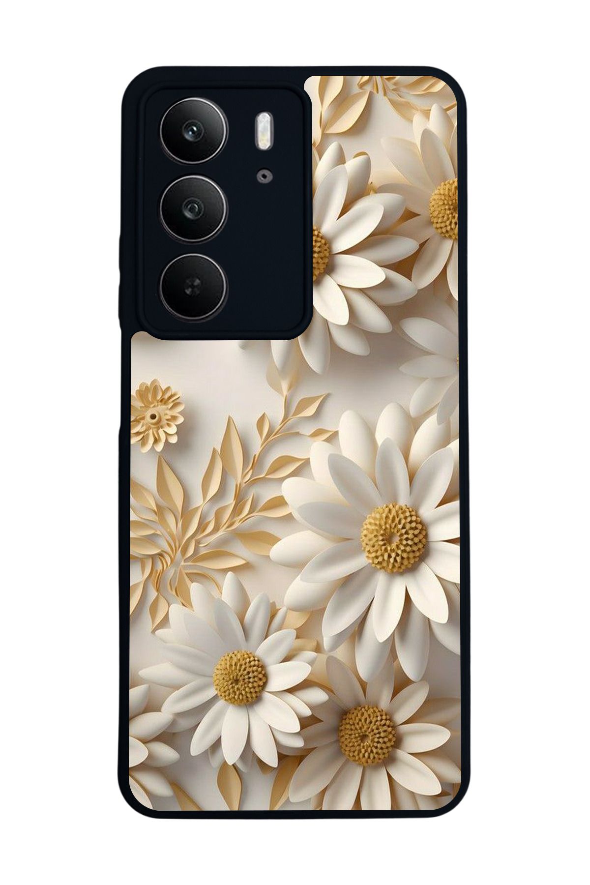 realme C75 Mat Uyumlu Siyah Kılıf – Yumuşak Silikon, Koruyucu, Şok Emici Kapak