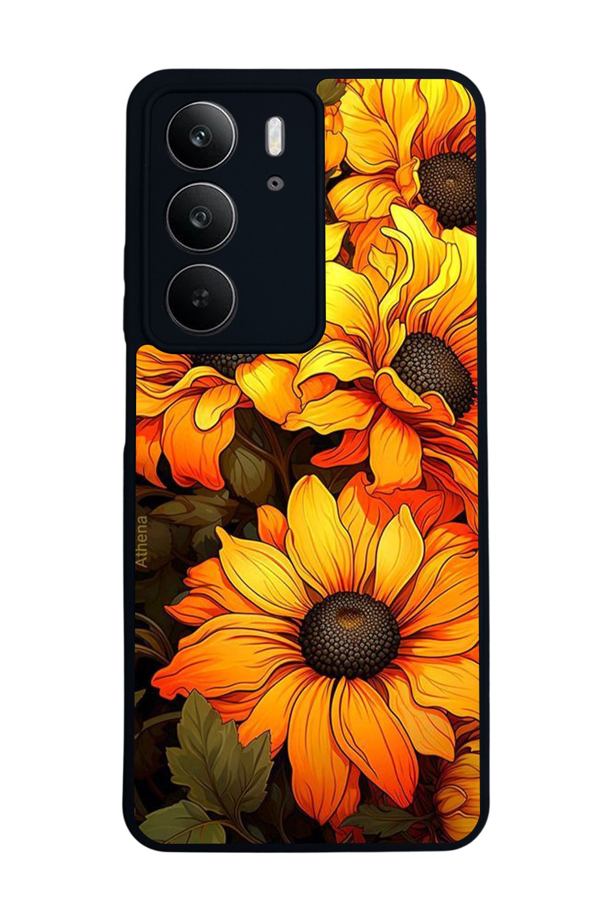 realme C75 Mat Uyumlu Siyah Kılıf – Yumuşak Silikon, Koruyucu, Şok Emici Kapak