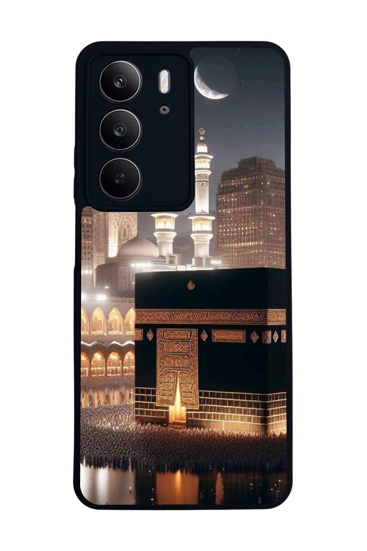 realme C75 Mat Uyumlu Siyah Kılıf – Yumuşak Silikon, Koruyucu, Şok Emici Kapak