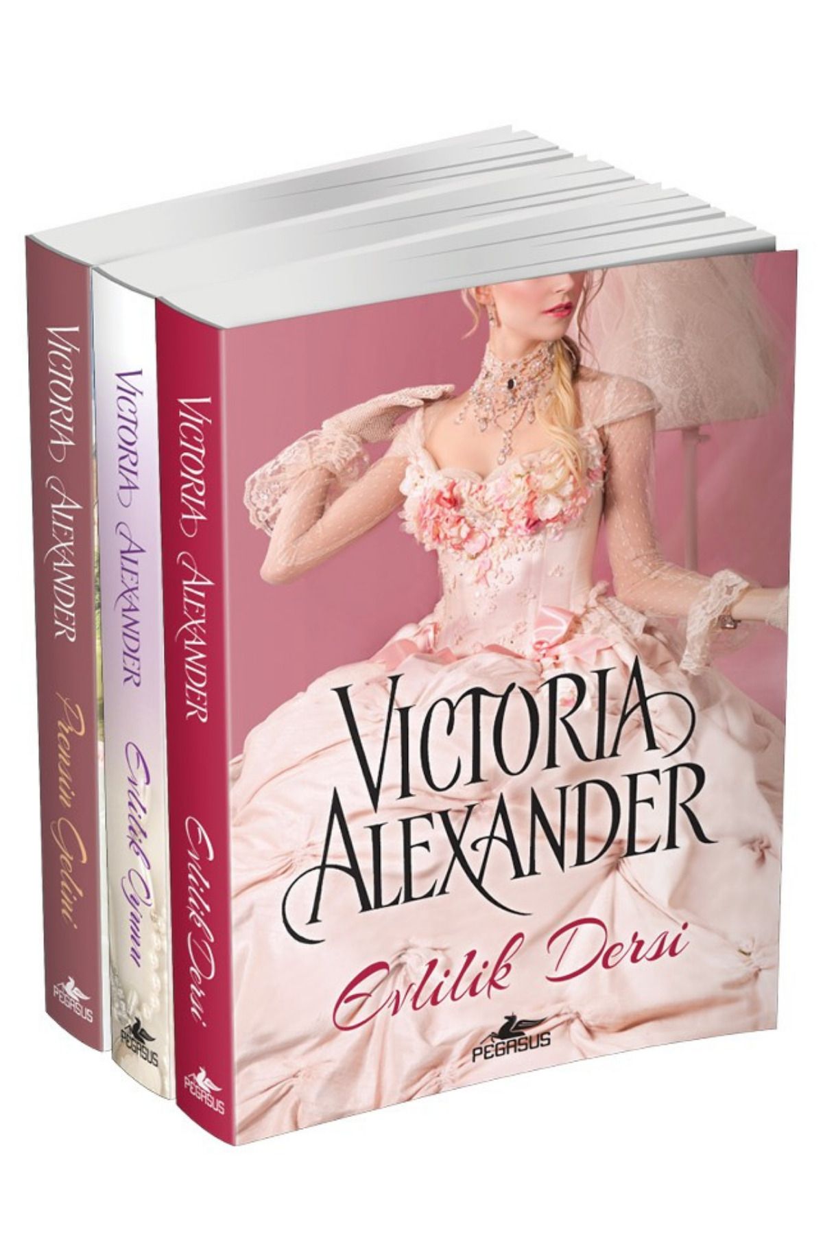Pegasus Yayınları Victoria Alexander Tarihi Aşk Romanları Koleksiyonu Takım Set (3 Kitap)