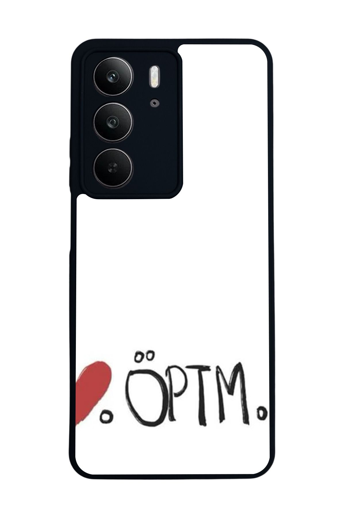 realme C75 Mat Uyumlu Siyah Kılıf – Yumuşak Silikon, Koruyucu, Şok Emici Kapak