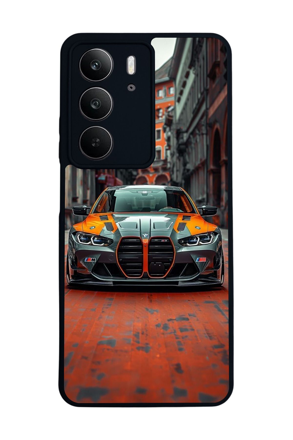 realme C75 Mat Uyumlu Siyah Kılıf – Yumuşak Silikon, Koruyucu, Şok Emici Kapak