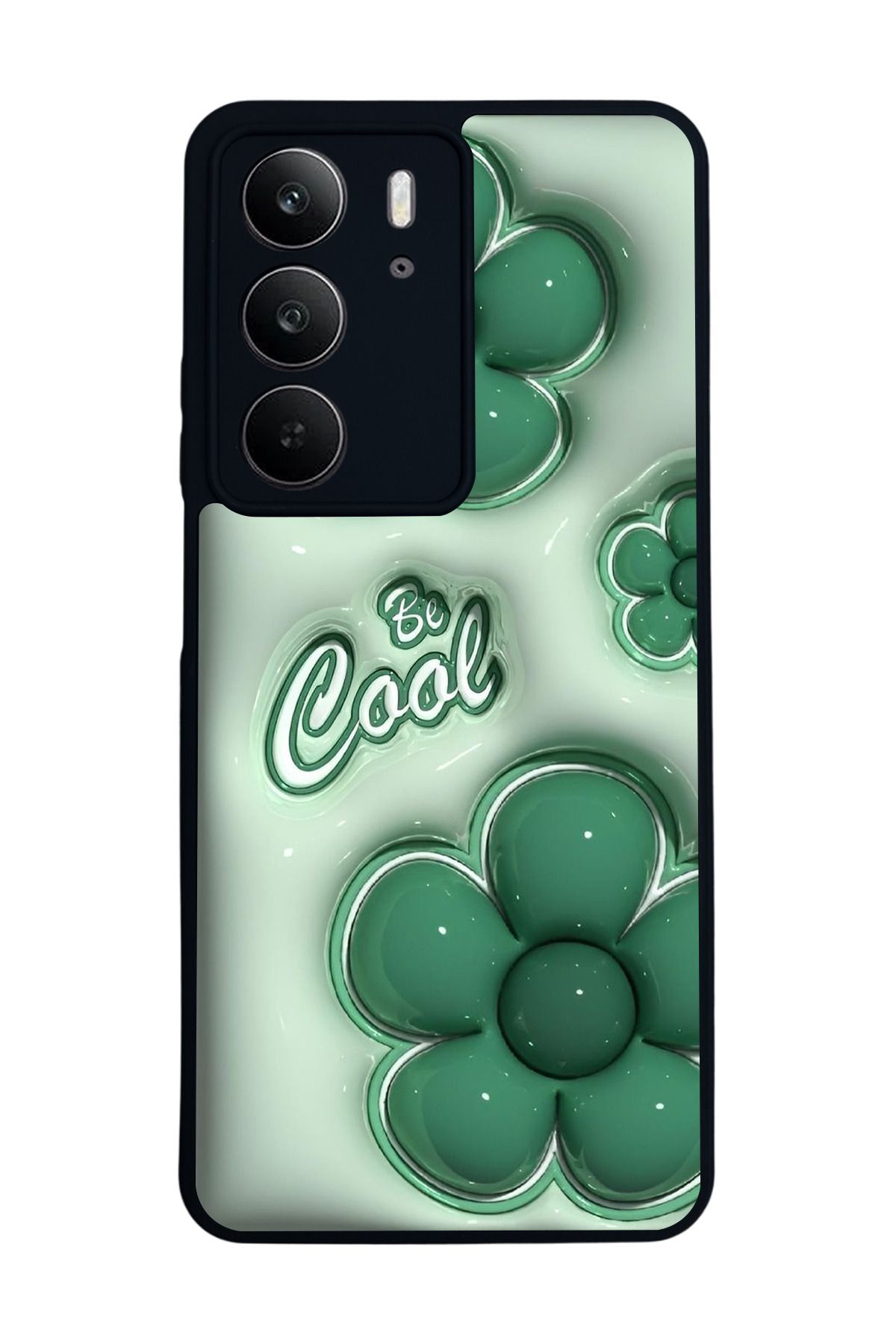 realme C75 Mat Uyumlu Siyah Kılıf – Yumuşak Silikon, Koruyucu, Şok Emici Kapak