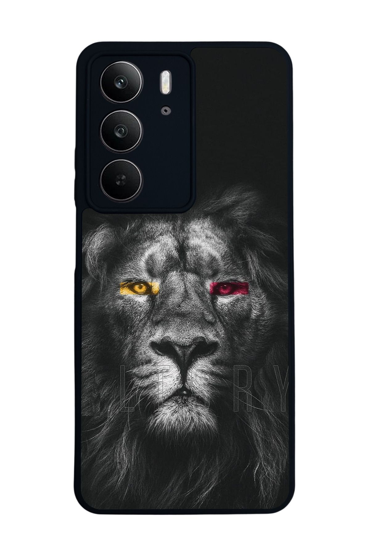 realme C75 Mat Uyumlu Siyah Kılıf – Yumuşak Silikon, Koruyucu, Şok Emici Kapak
