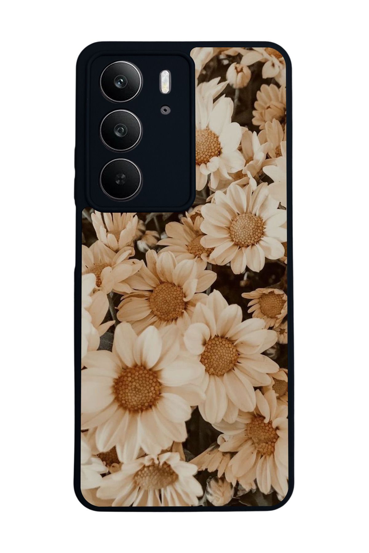 realme C75 Mat Uyumlu Siyah Kılıf – Yumuşak Silikon, Koruyucu, Şok Emici Kapak