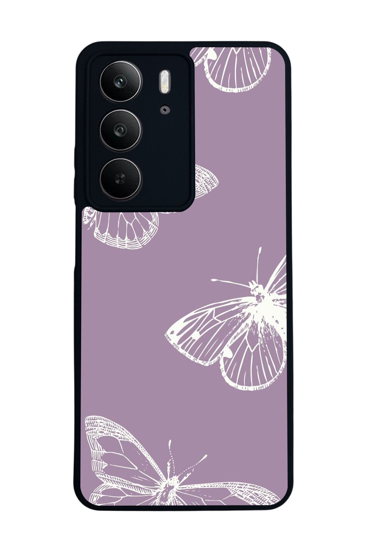 realme C75 Mat Uyumlu Siyah Kılıf – Yumuşak Silikon, Koruyucu, Şok Emici Kapak