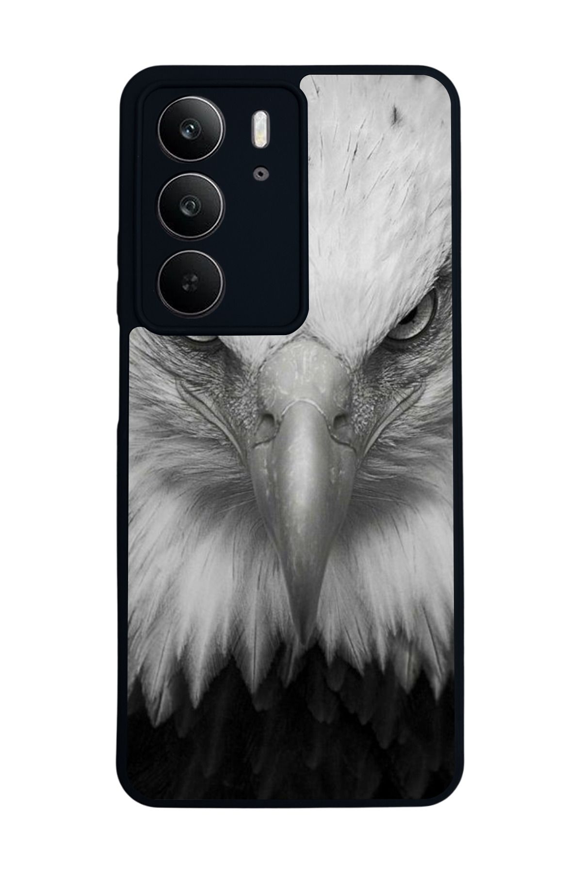 realme C75 Mat Uyumlu Siyah Kılıf – Yumuşak Silikon, Koruyucu, Şok Emici Kapak