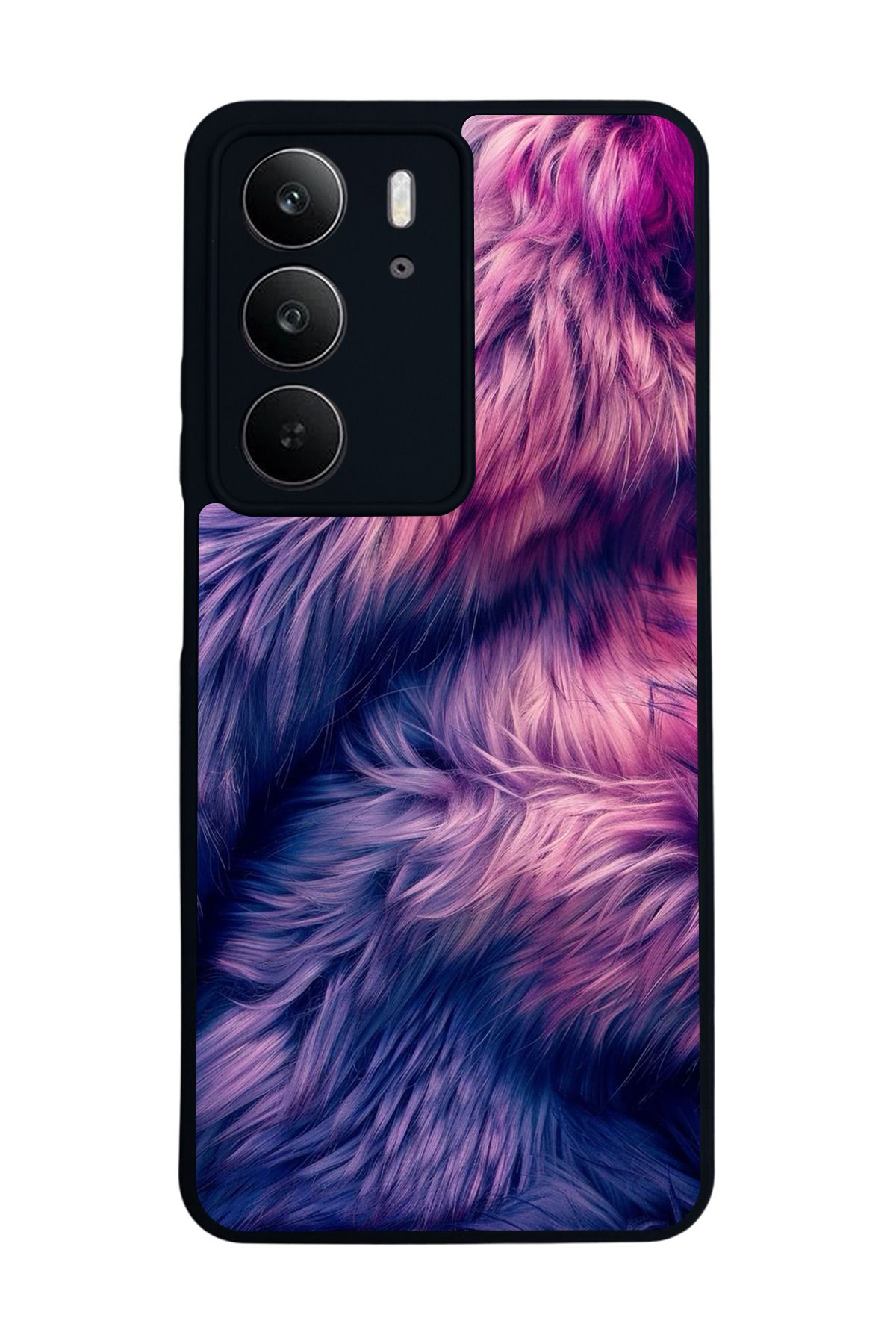 realme C75 Mat Uyumlu Siyah Kılıf – Yumuşak Silikon, Koruyucu, Şok Emici Kapak