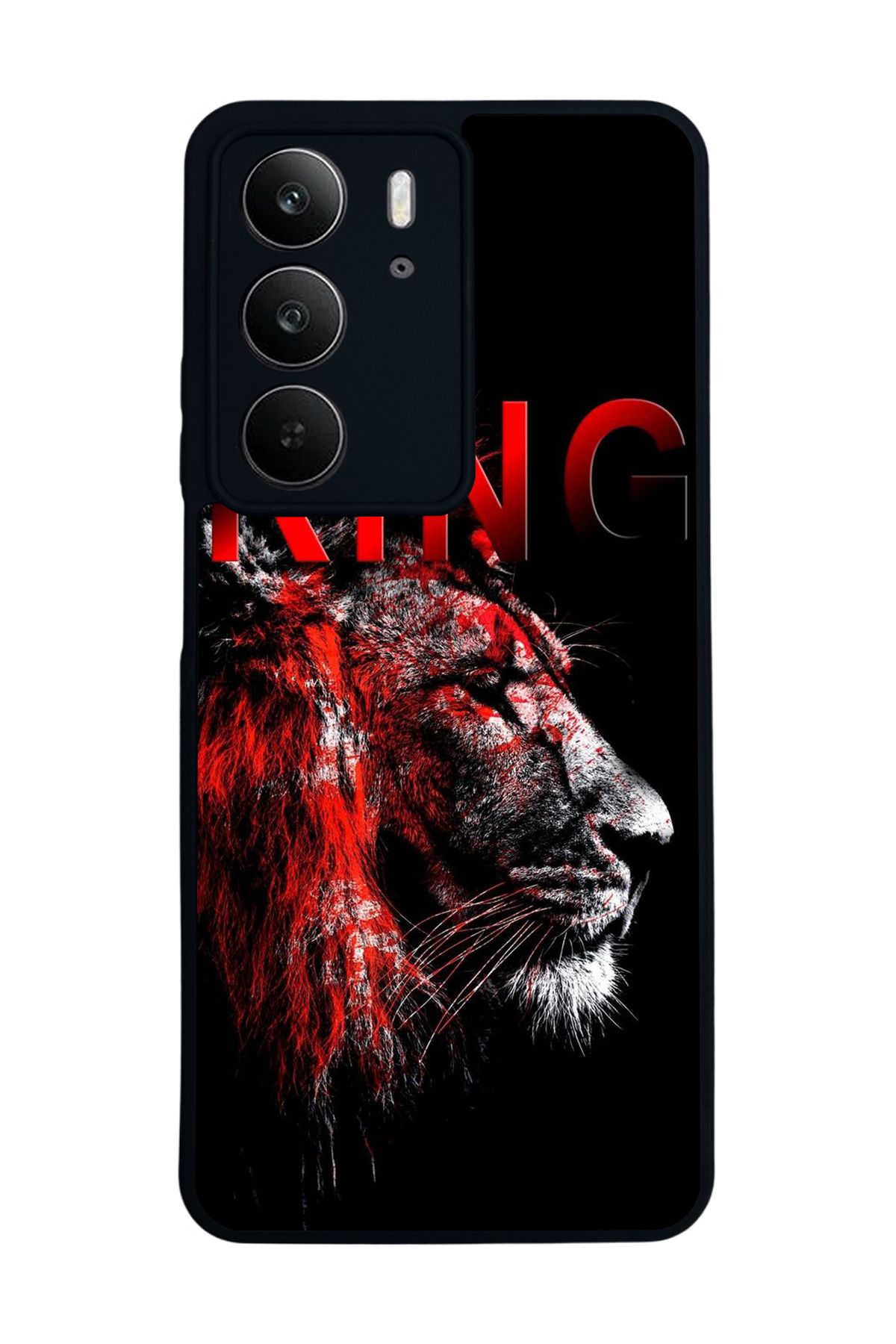 realme C75 Mat Uyumlu Siyah Kılıf – Yumuşak Silikon, Koruyucu, Şok Emici Kapak