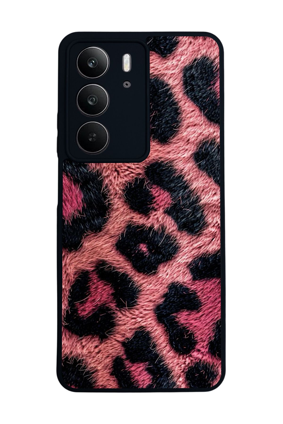 realme C75 Mat Uyumlu Siyah Kılıf – Yumuşak Silikon, Koruyucu, Şok Emici Kapak