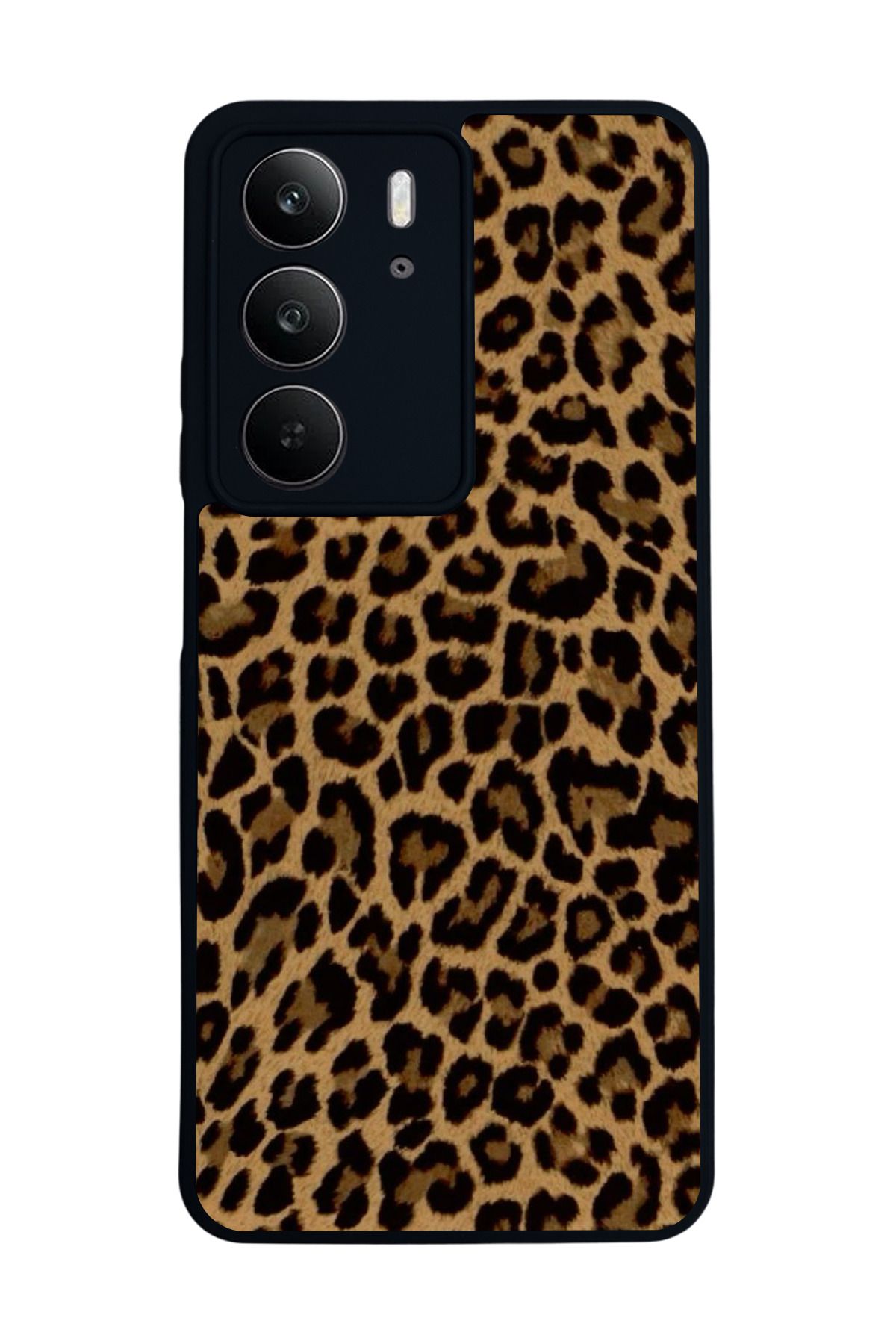 realme C75 Mat Uyumlu Siyah Kılıf – Yumuşak Silikon, Koruyucu, Şok Emici Kapak