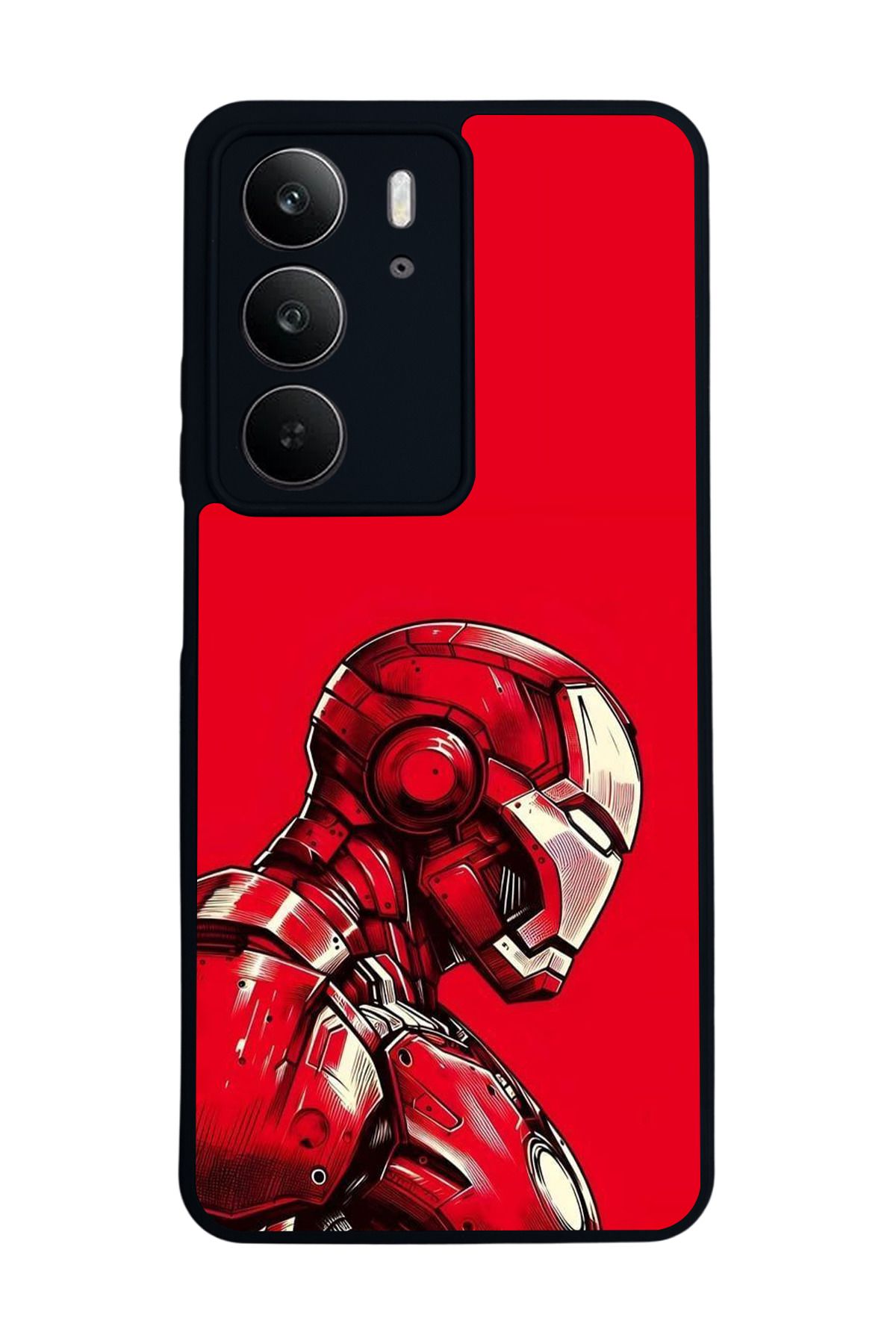 realme C75 Mat Uyumlu Siyah Kılıf – Yumuşak Silikon, Koruyucu, Şok Emici Kapak