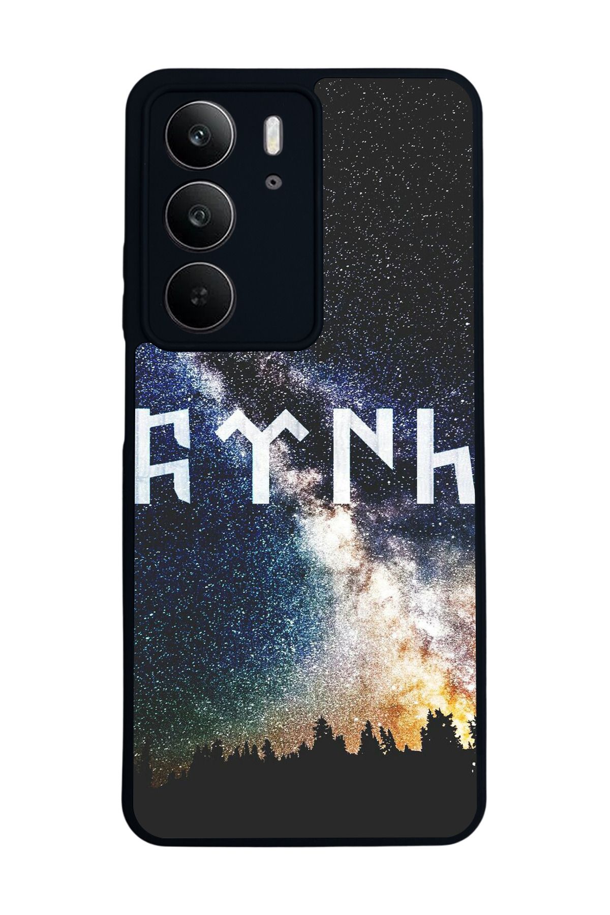realme C75 Mat Uyumlu Siyah Kılıf – Yumuşak Silikon, Koruyucu, Şok Emici Kapak