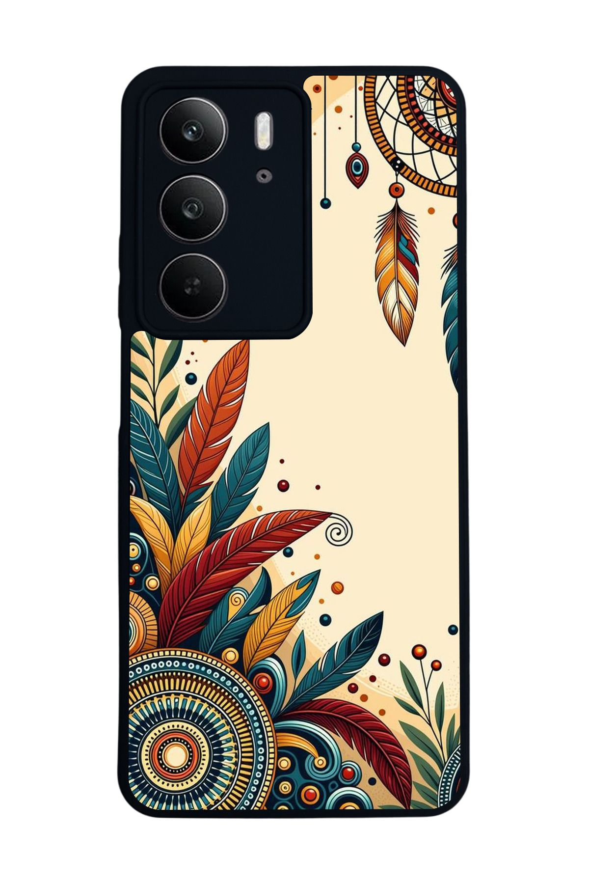 realme C75 Mat Uyumlu Siyah Kılıf – Yumuşak Silikon, Koruyucu, Şok Emici Kapak