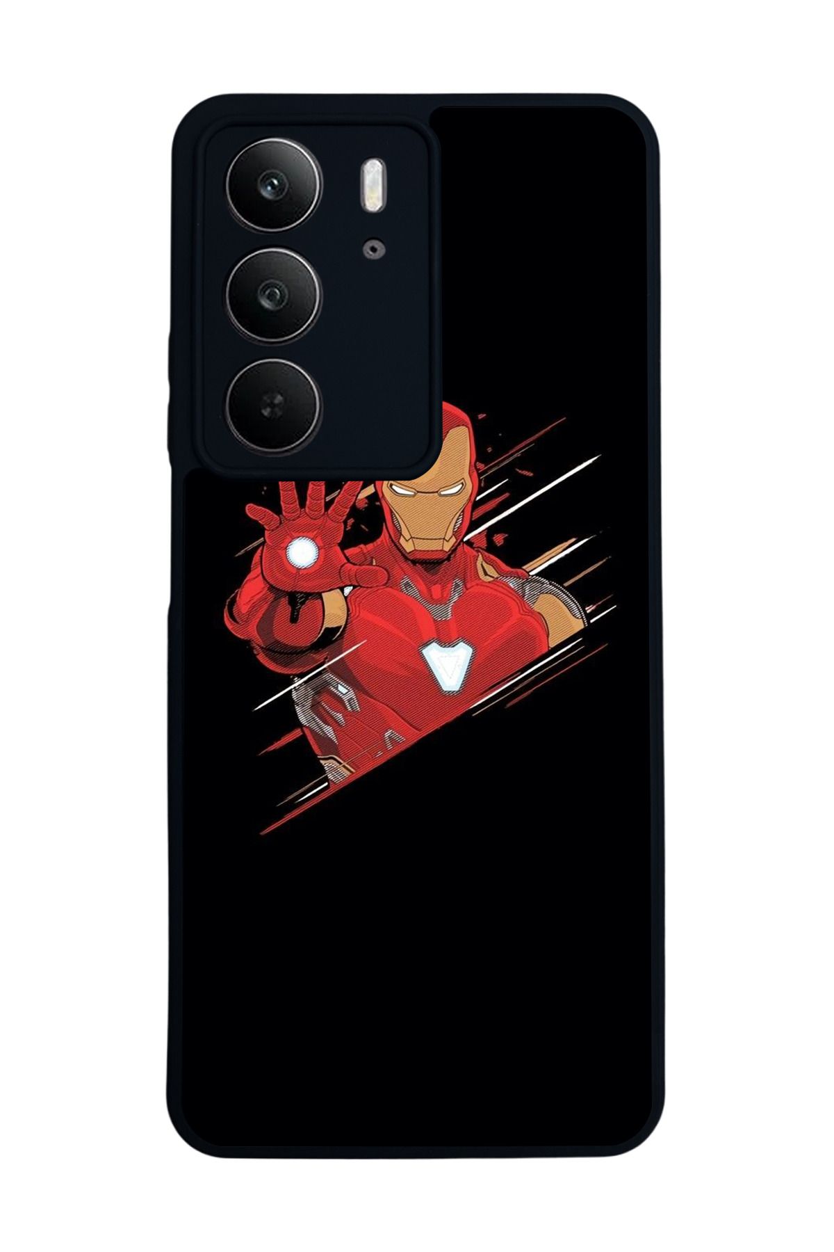 realme C75 Mat Uyumlu Siyah Kılıf – Yumuşak Silikon, Koruyucu, Şok Emici Kapak