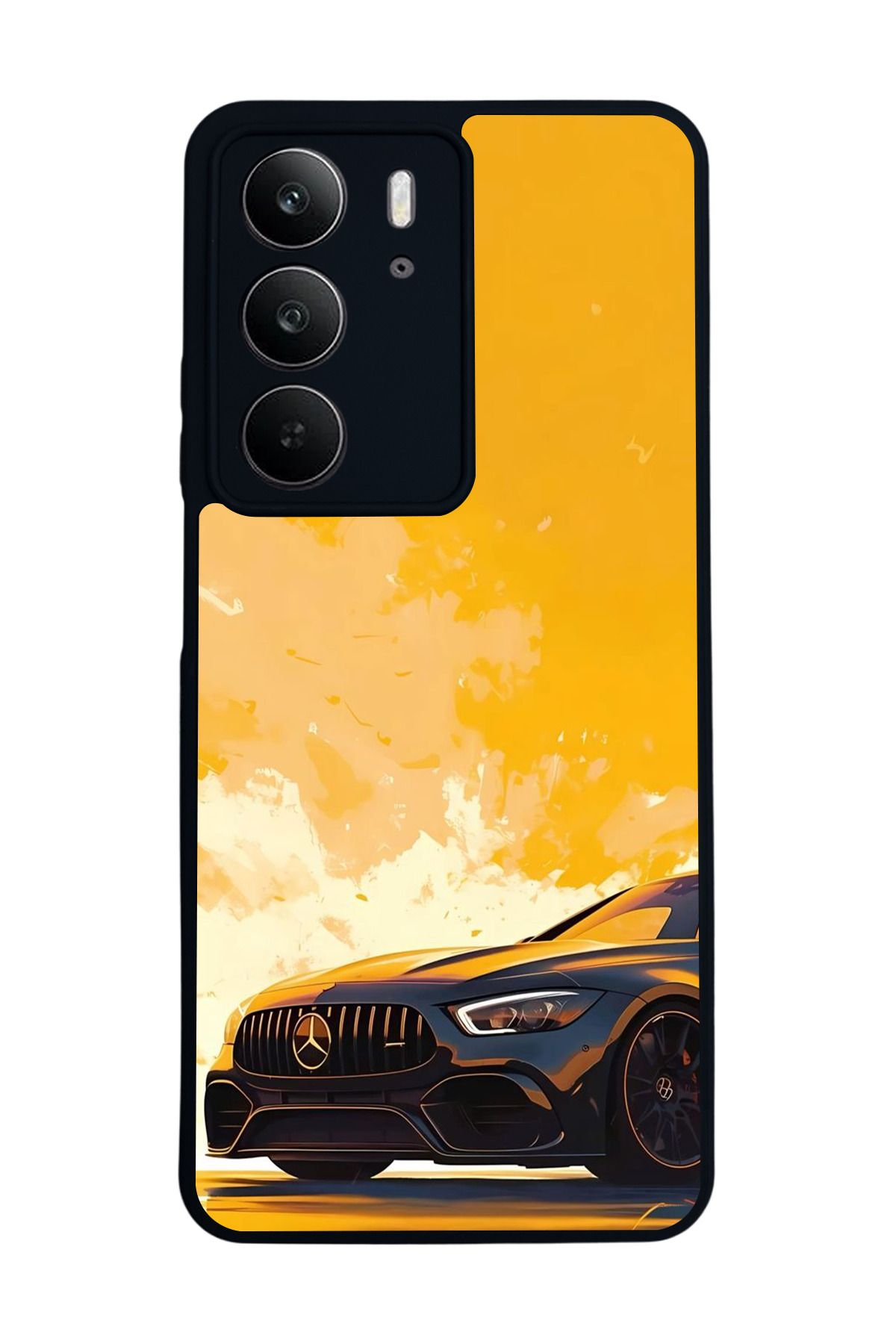realme C75 Mat Uyumlu Siyah Kılıf – Yumuşak Silikon, Koruyucu, Şok Emici Kapak