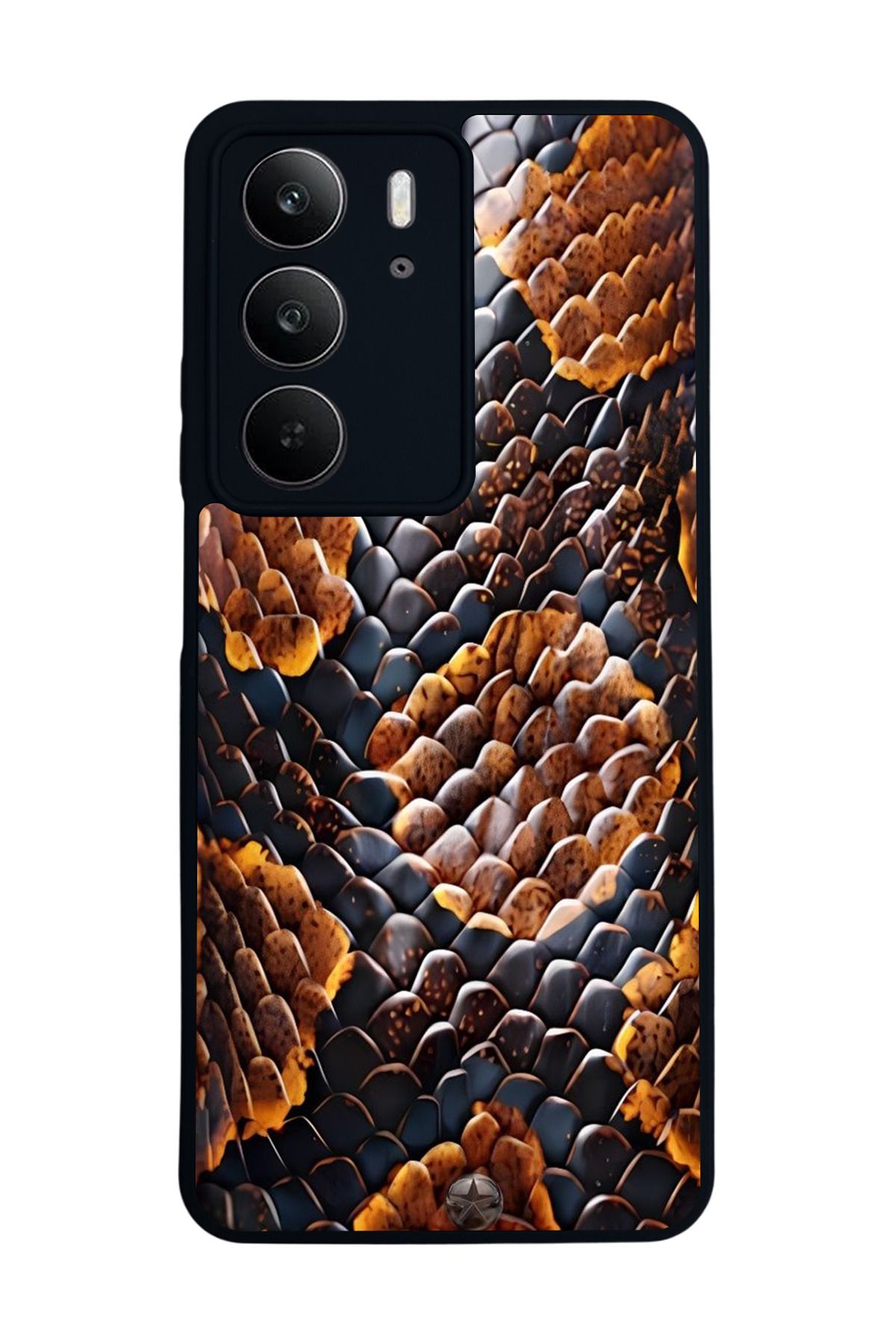 realme C75 Mat Uyumlu Siyah Kılıf – Yumuşak Silikon, Koruyucu, Şok Emici Kapak