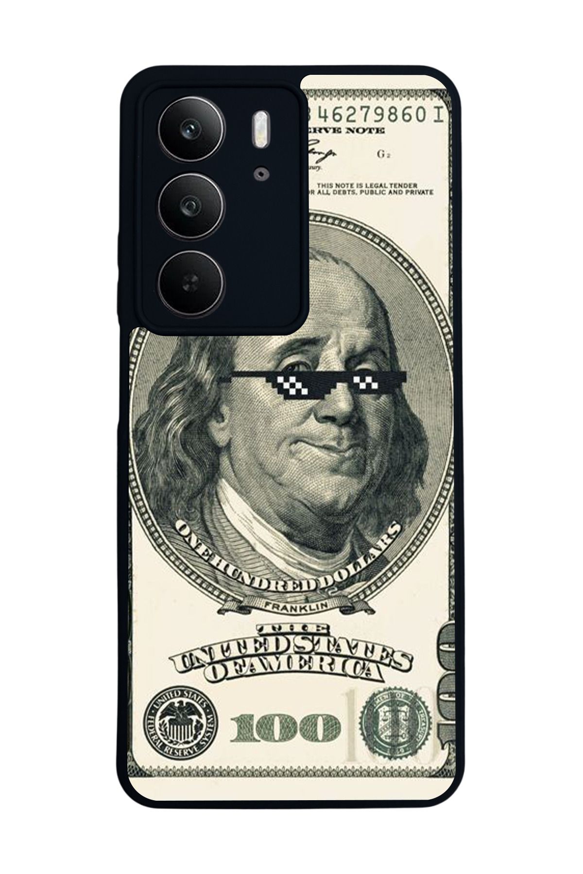 realme C75 Mat Uyumlu Siyah Kılıf – Yumuşak Silikon, Koruyucu, Şok Emici Kapak
