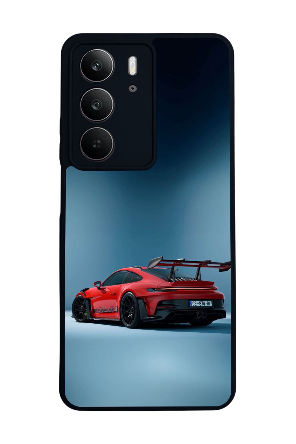 realme C75 Mat Uyumlu Siyah Kılıf – Yumuşak Silikon, Koruyucu, Şok Emici Kapak