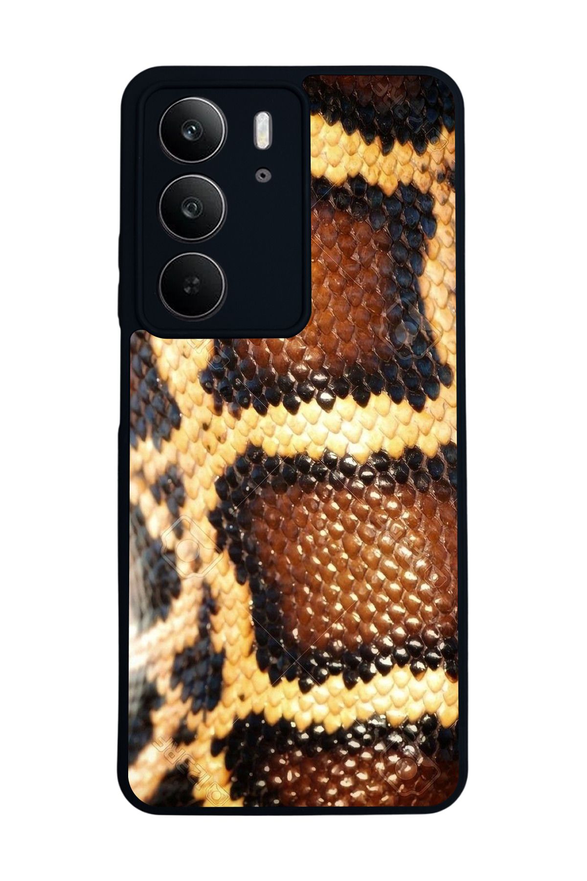realme C75 Mat Uyumlu Siyah Kılıf – Yumuşak Silikon, Koruyucu, Şok Emici Kapak