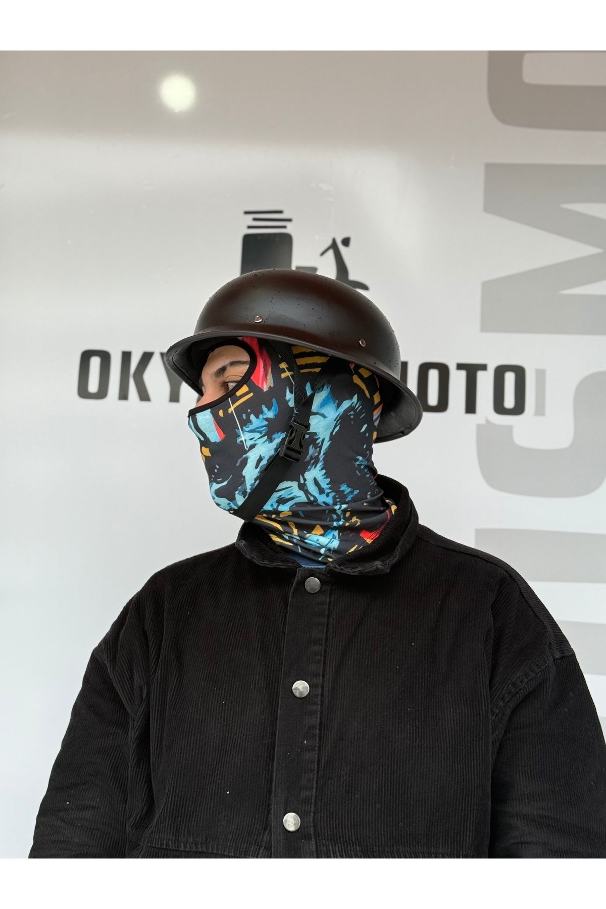 OKYANUSMOTO MOTOSIKLET NAZl KASKI MİĞFER KASK