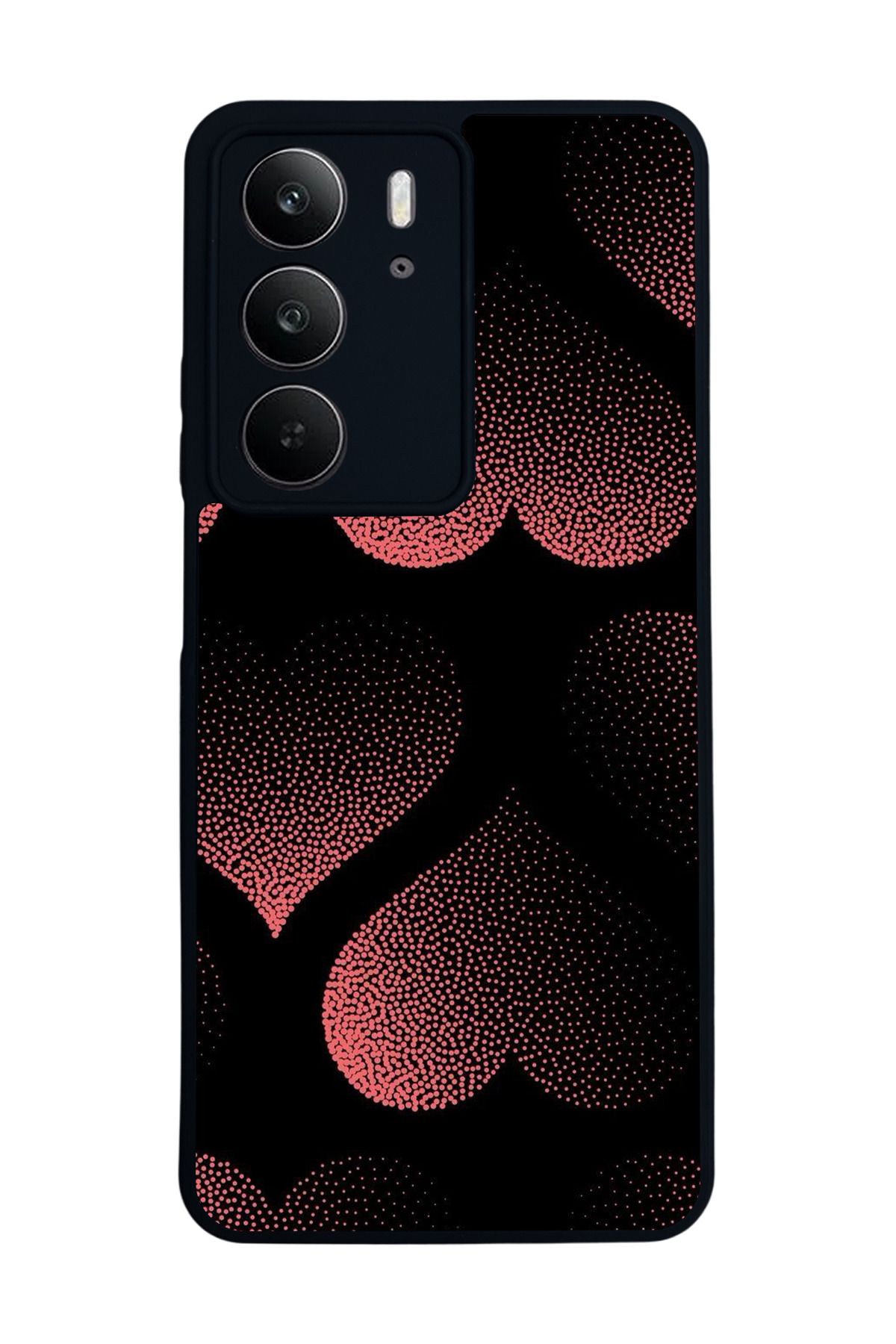 realme C75 Mat Uyumlu Siyah Kılıf – Yumuşak Silikon, Koruyucu, Şok Emici Kapak