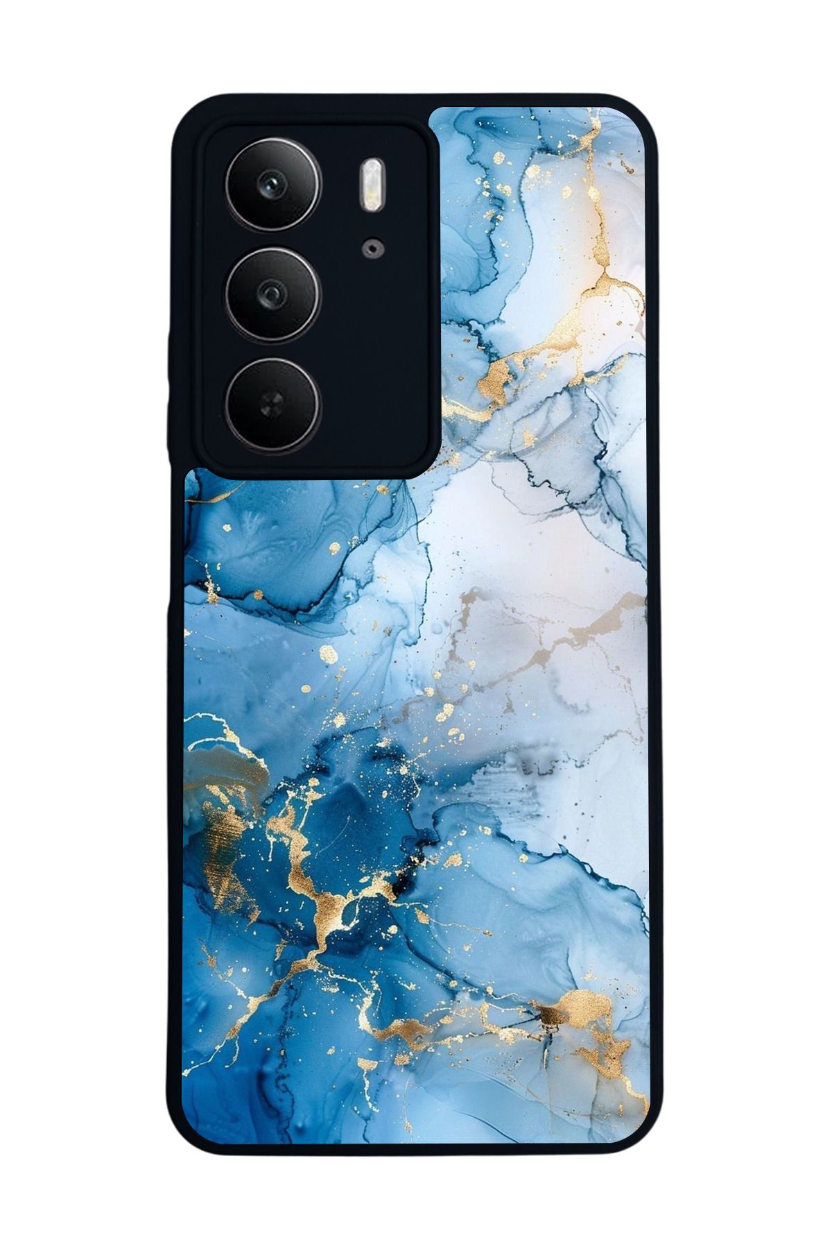 realme C75 Mat Uyumlu Siyah Kılıf – Yumuşak Silikon, Koruyucu, Şok Emici Kapak