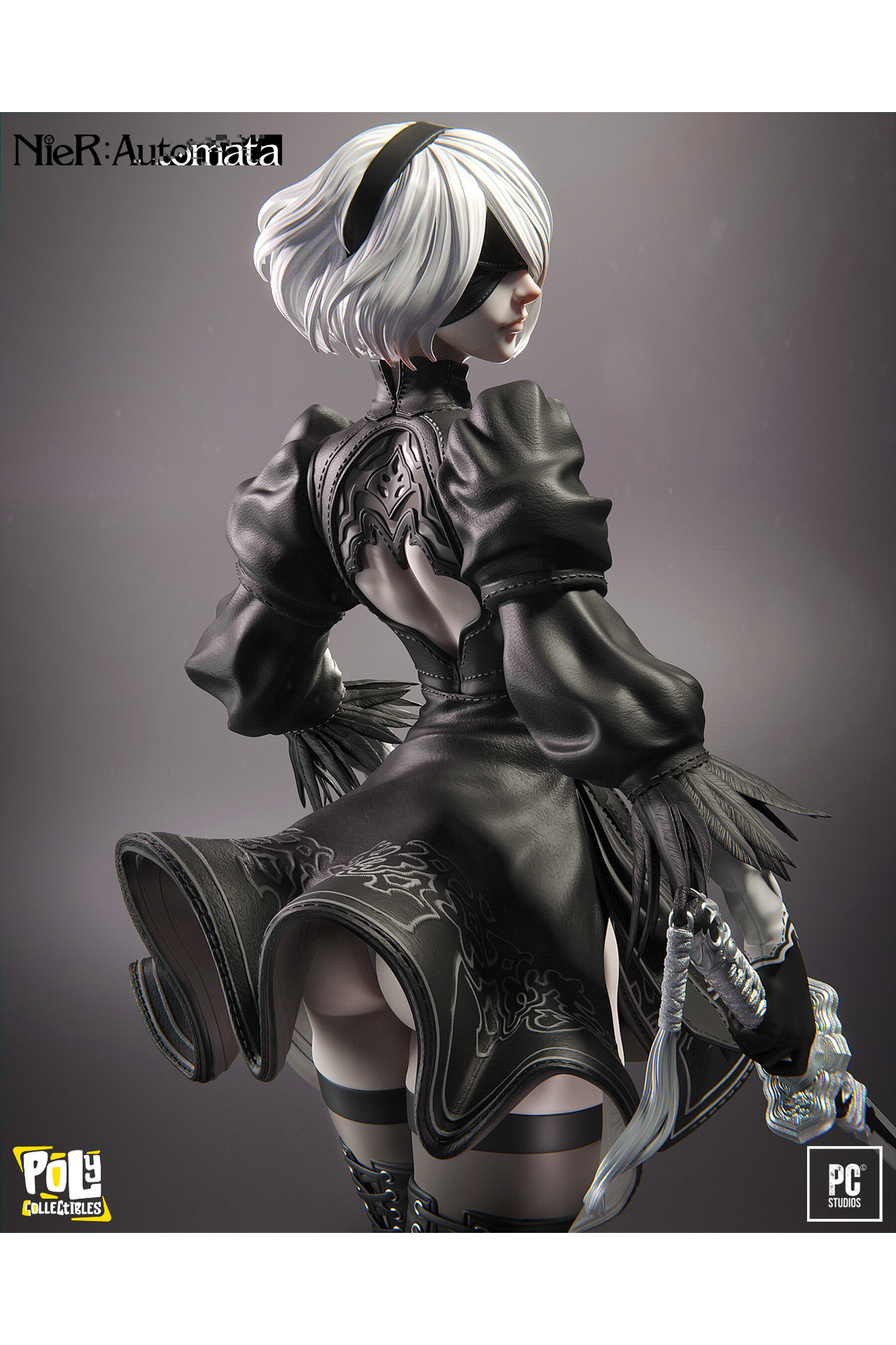 Poly Collectibles 2B - Nier Automata Premium Collectibles Figure
