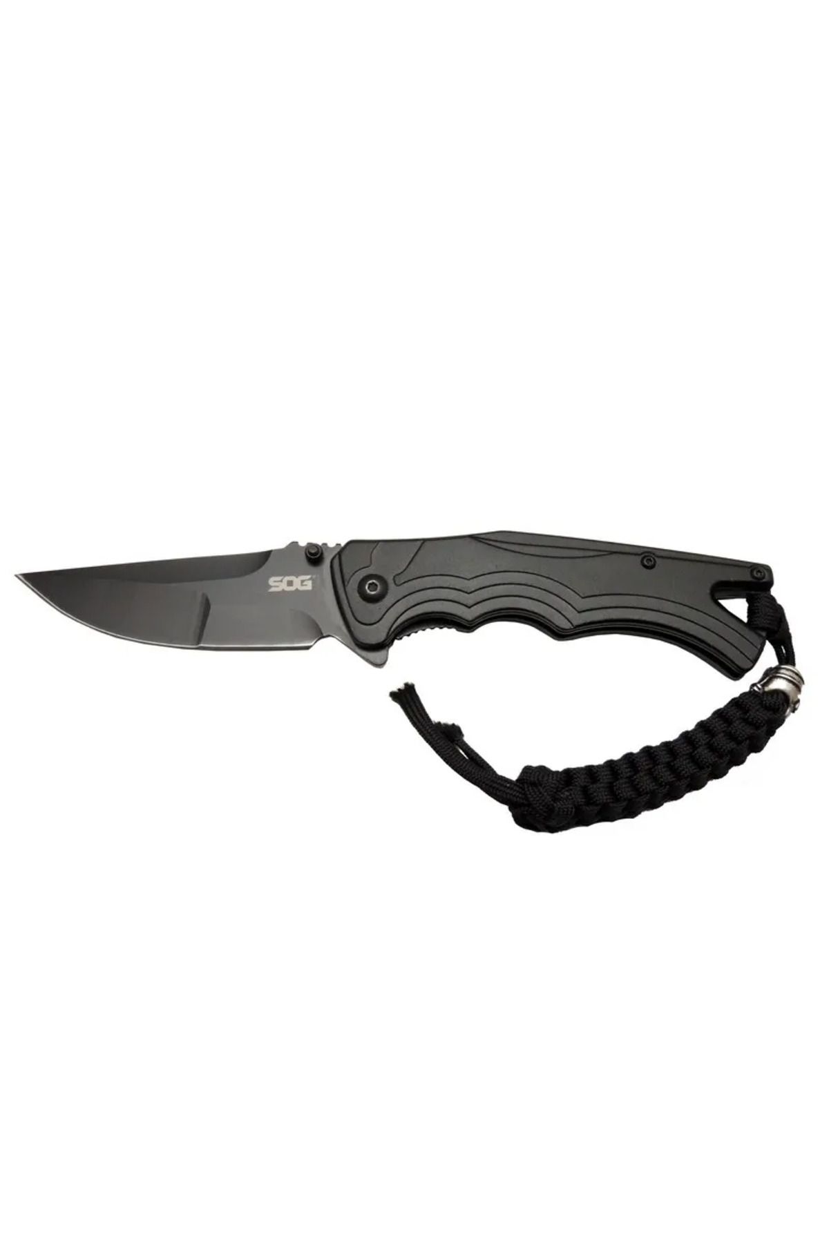 Fixport Sog Tighe Fifhter BRT 863BK Siyah Kamp Çakı 21cm - Yarı Otomatik, İpli, Kemerlikli