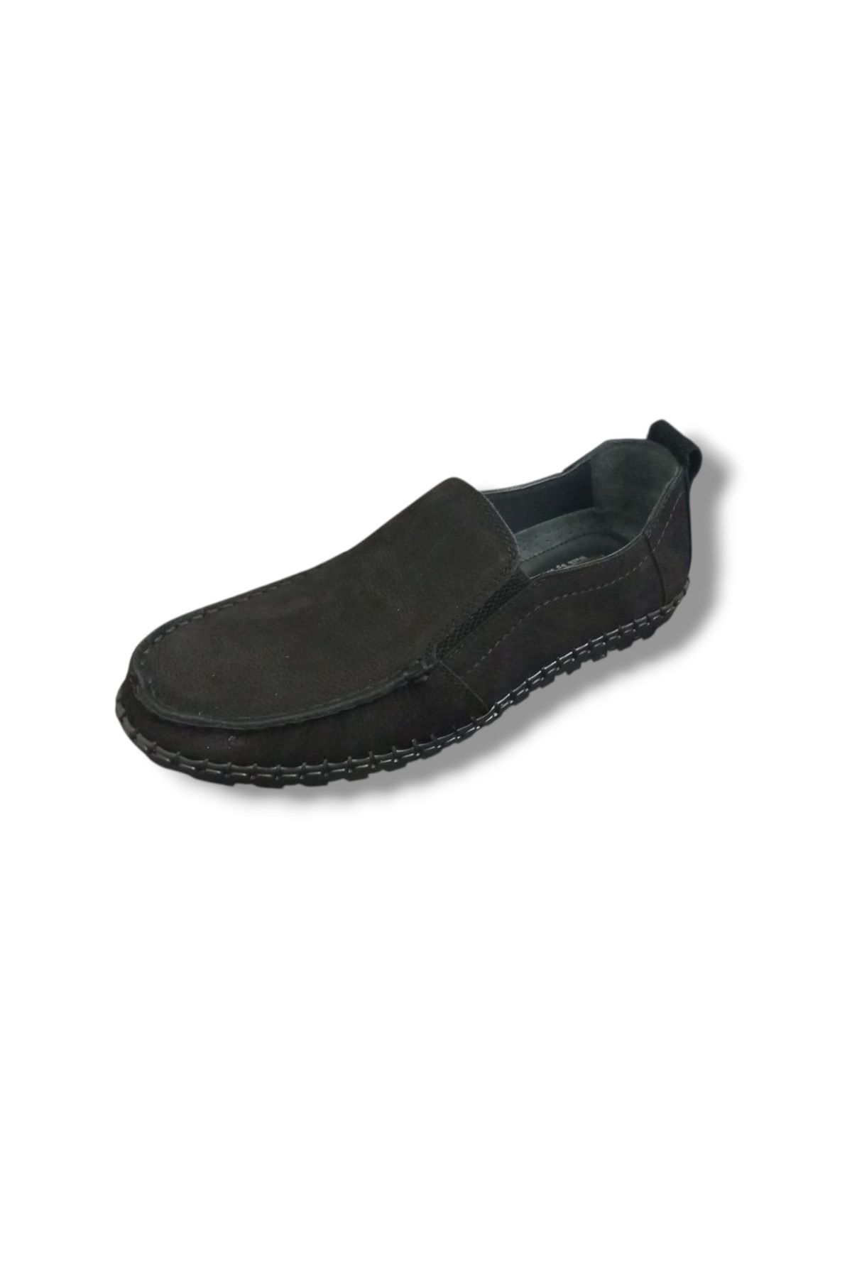 Growish GR0324 Hakiki Nubuk Deri Günlük Kullanım Bağcıksız Loafer Erkek Ayakkabı