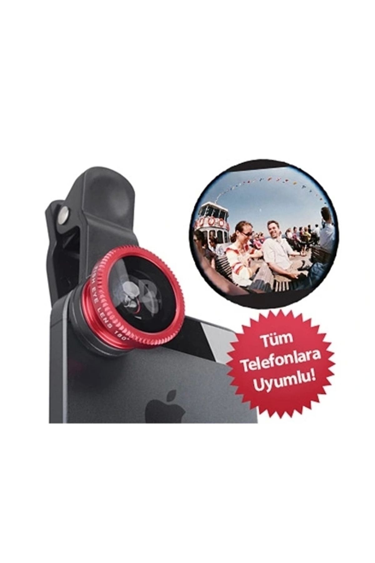 OurStyles Balık Gözü Cep Telefonu Lensi (Tüm Modellere Uyumlu)