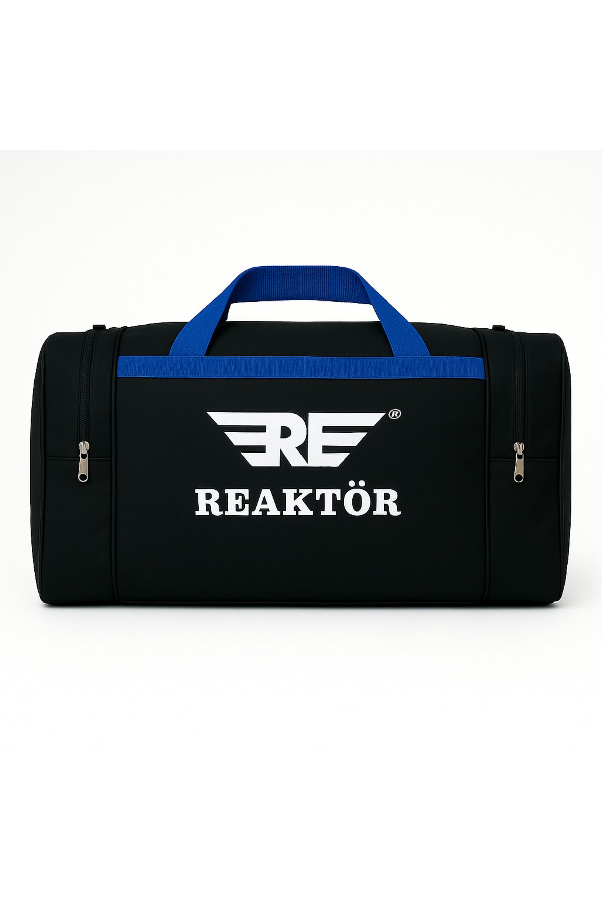 REAKTÖR Siyah Valiz Çanta El Ve Omuz Çantası Spor Çantası Seyahat Çantası Büyük Boy Çanta 3 Bölmeli Çanta