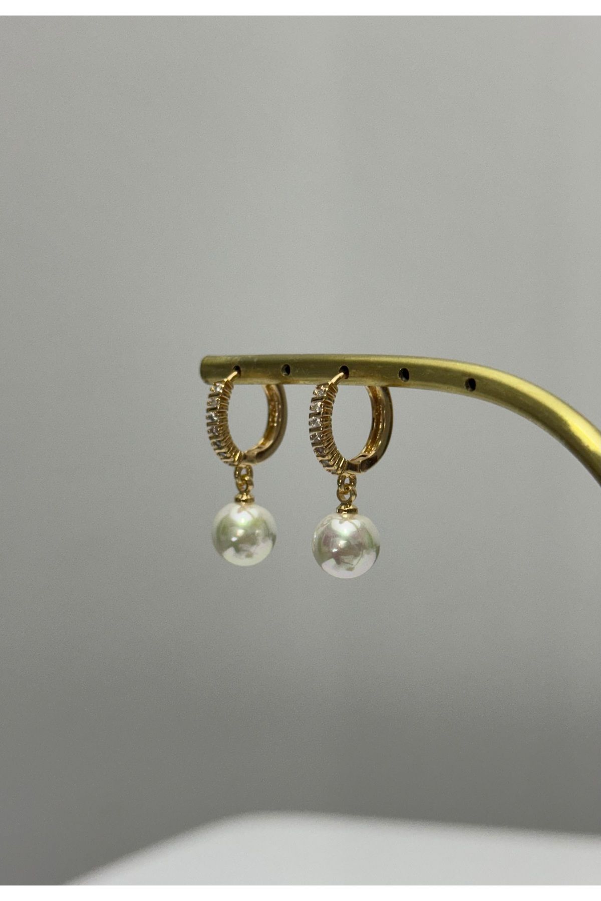 XUPING JEWELRY 316L incili zirkon taşlı çelik küpe paslanmaz kararmaz