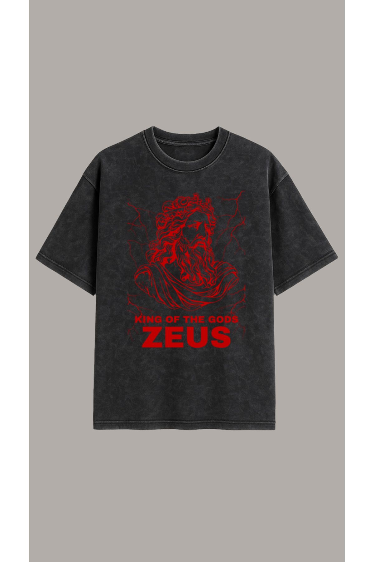 Vigor Wear ZEUS Baskılı Oversize T-shirt