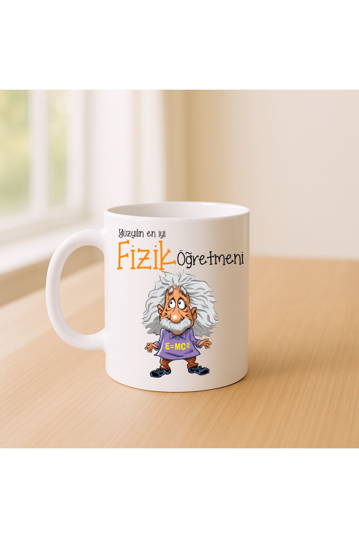 Er-Se Tasarım Fizik Öğretmeni Kupa Bardak 02, Öğretmenler Gününe Özel Kupa Bardak Öğretmene Hediye Kupa