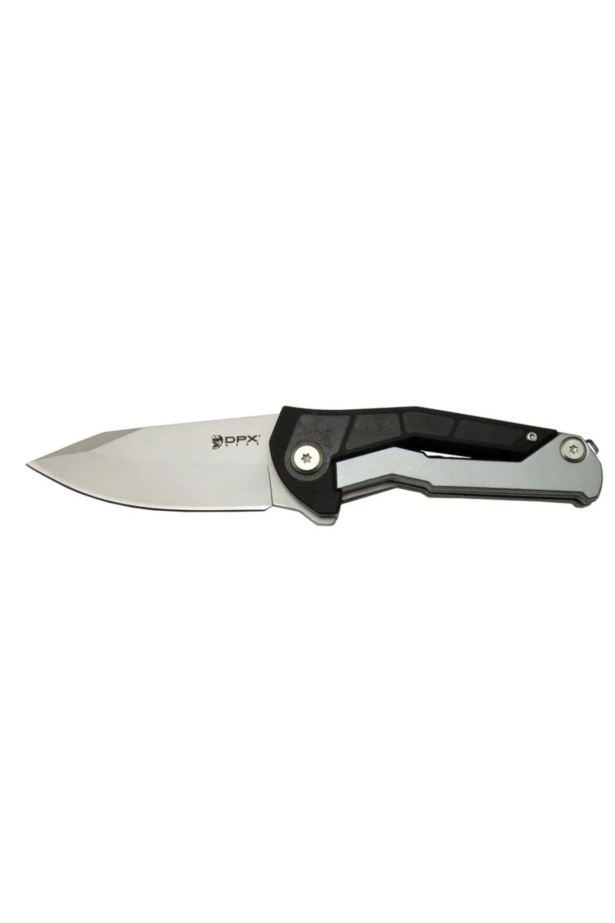 Fixport Dpxgear Sugga 915b Bk Siyah & Beyaz Kamp / Outdoor Çakı 17,5cm - Yarı Otomatik, Kemerlikli, Kutulu