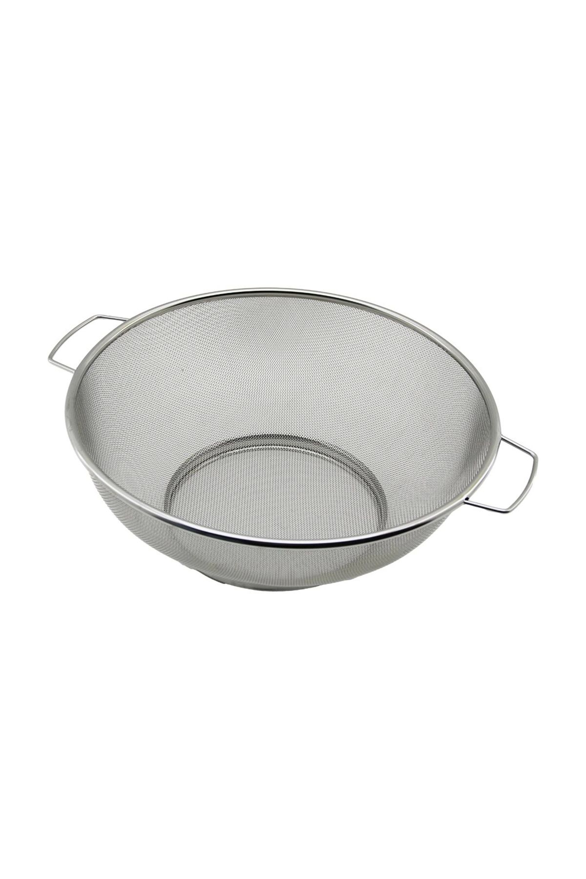 FTT SHOPPING MARKET 28cm Tel Sepet Metal Süzgeç Metal Çerçeve - Kulp - Ayak