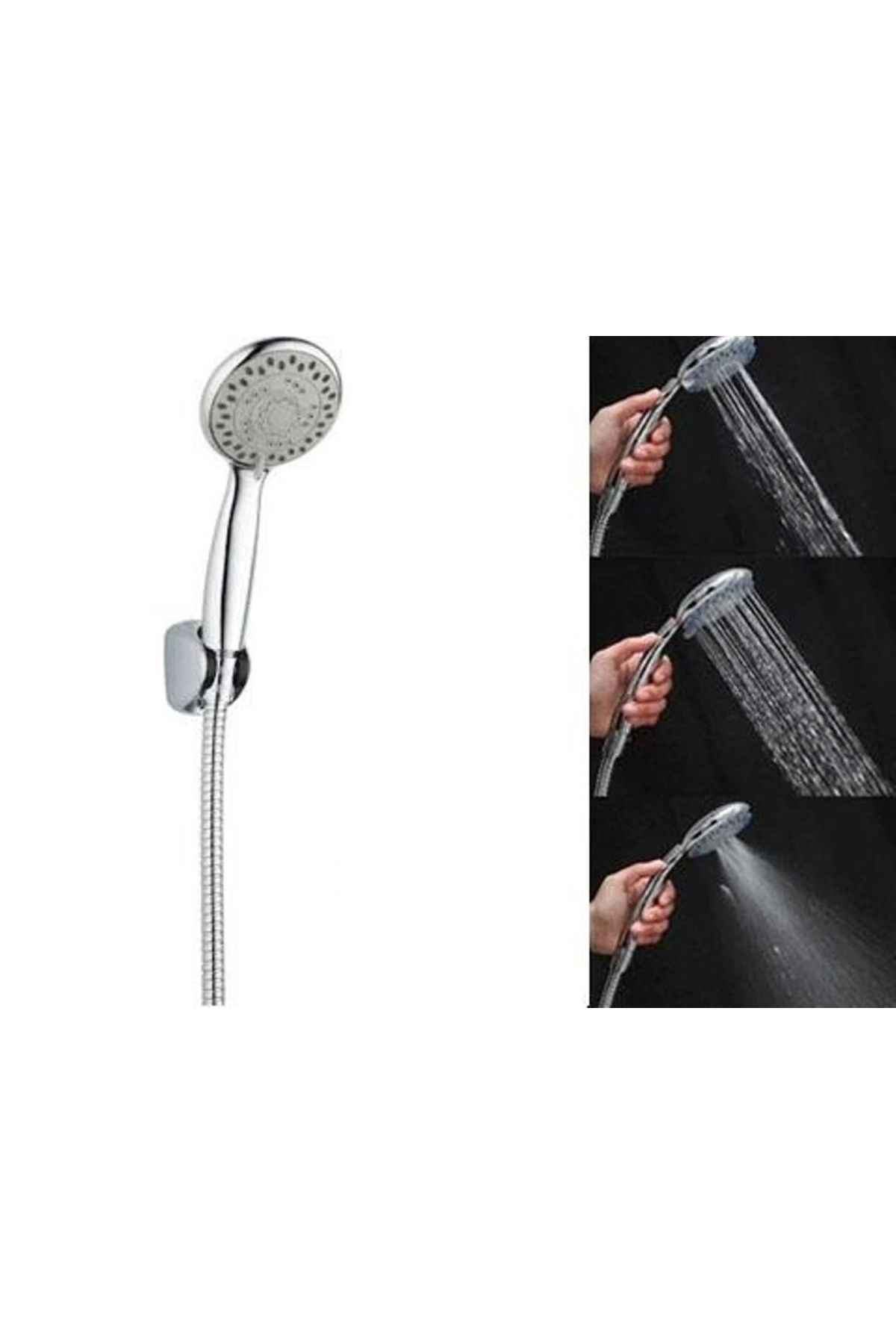 OurStyles Terapi Etkili 3 Fonksiyonlu Duş Başlığı Seti