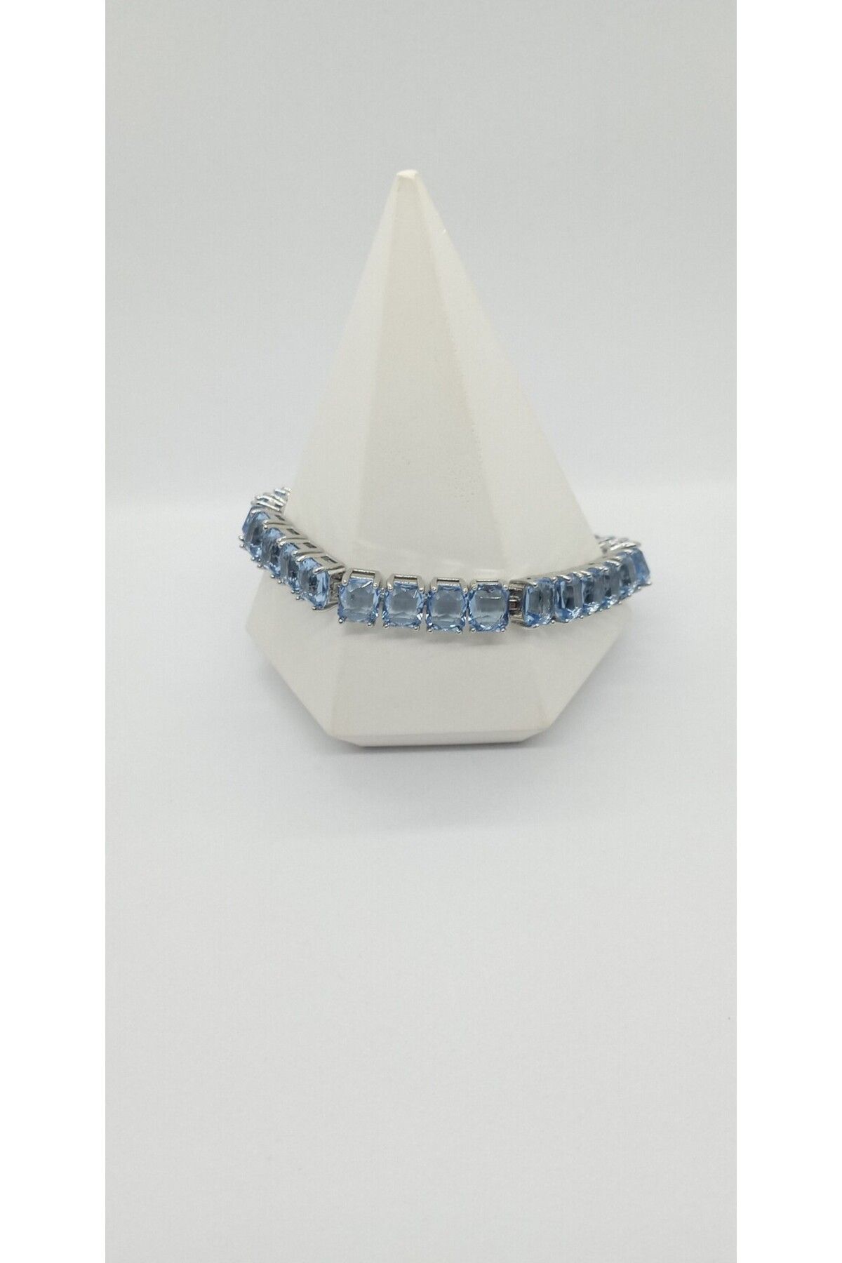 ndjewelry Mavi Swr. Baget Taşlı Bileklik