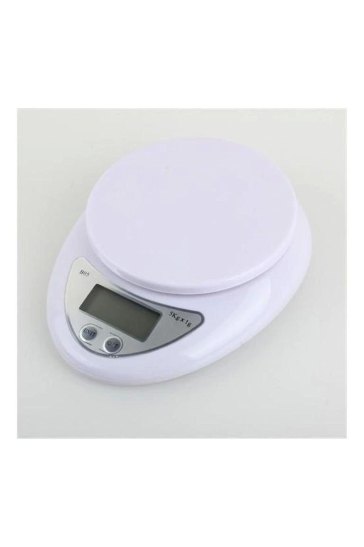 OurStyles Hazneli Lcd Ekran Hassas Ölçüm Sensörlü 5 Kg Kapasite Dijital Mutfak Terazisi Tartısı