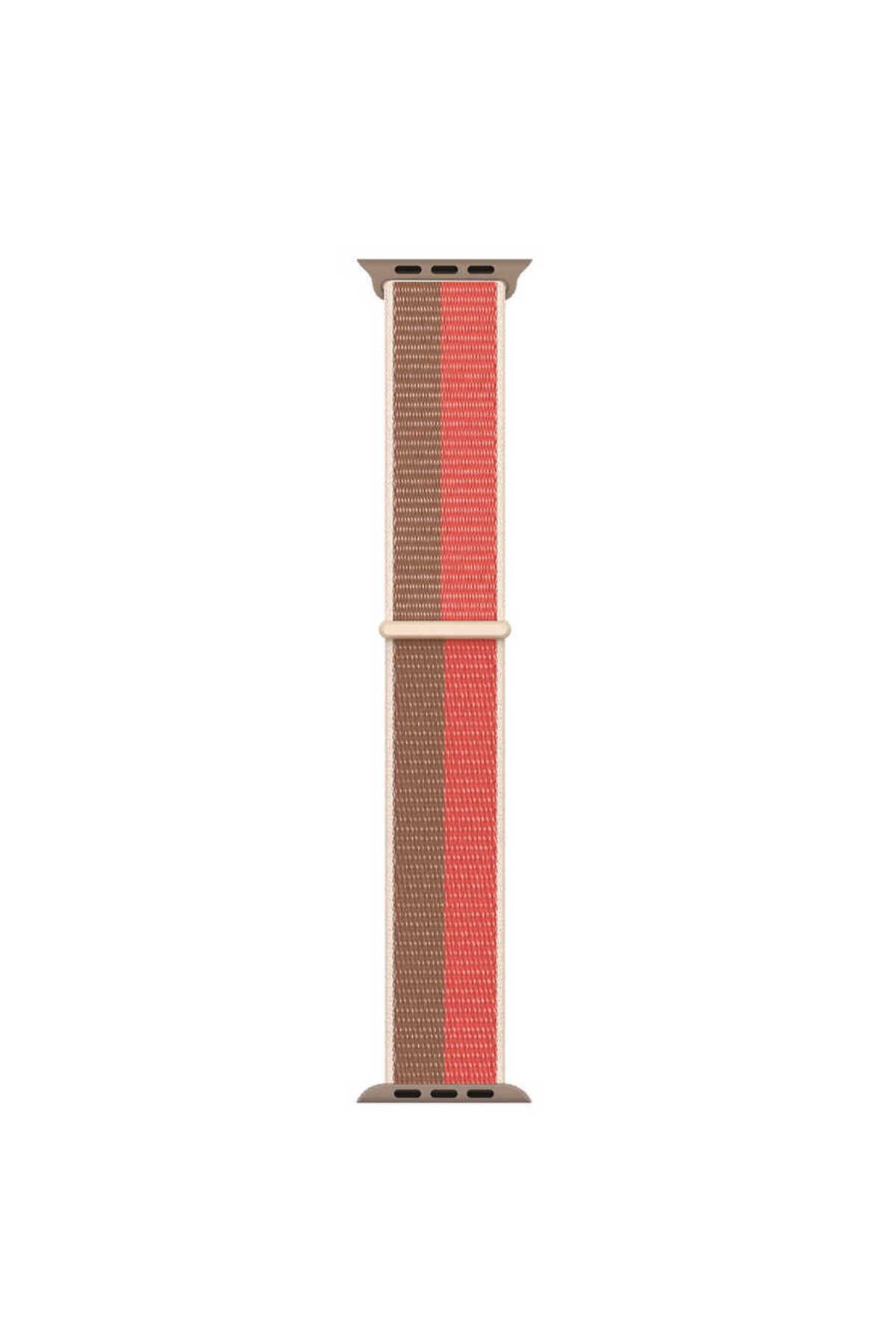 UMEYIR Watch 38mm Uyumlu KRD-03 Hasır SYS Kordon-Pink Wheat