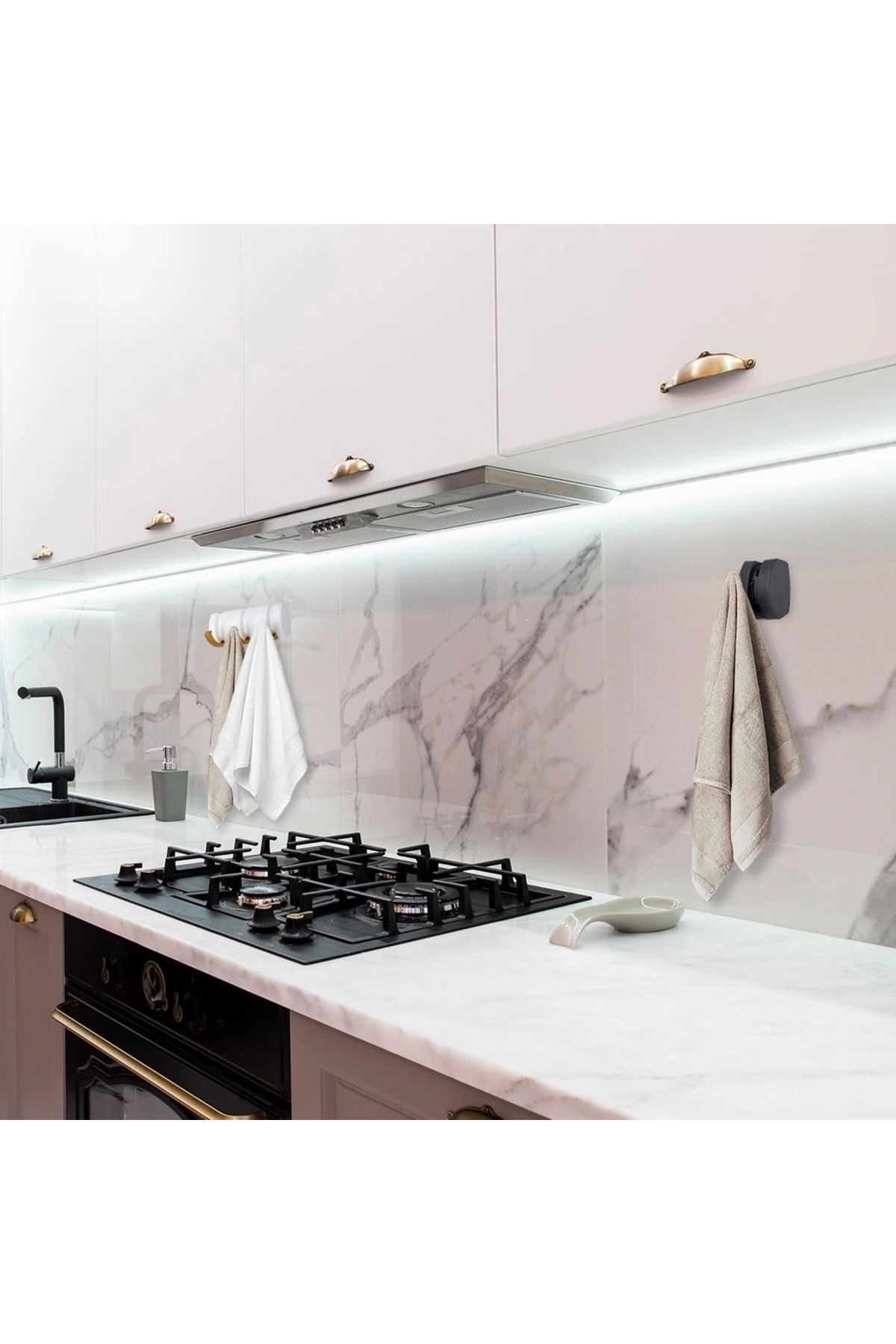 OurStyles Elbise Gömlek Askısı Çok Amaçlı Mutfak Banyo Askısı 5li