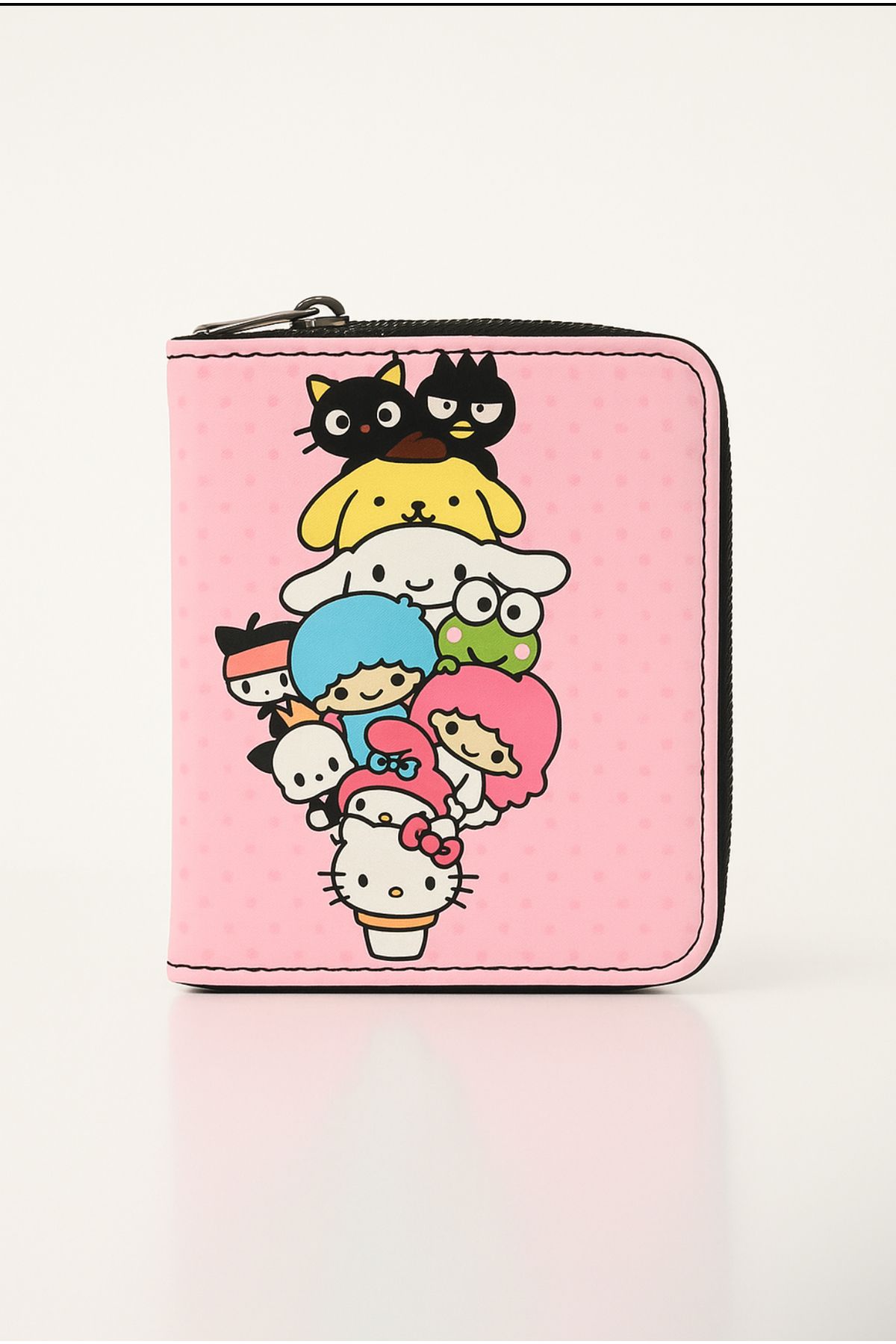 facnspt Sanrio Karakterli Pembe Cüzdan – Sevimliliği Yanında Taşı!